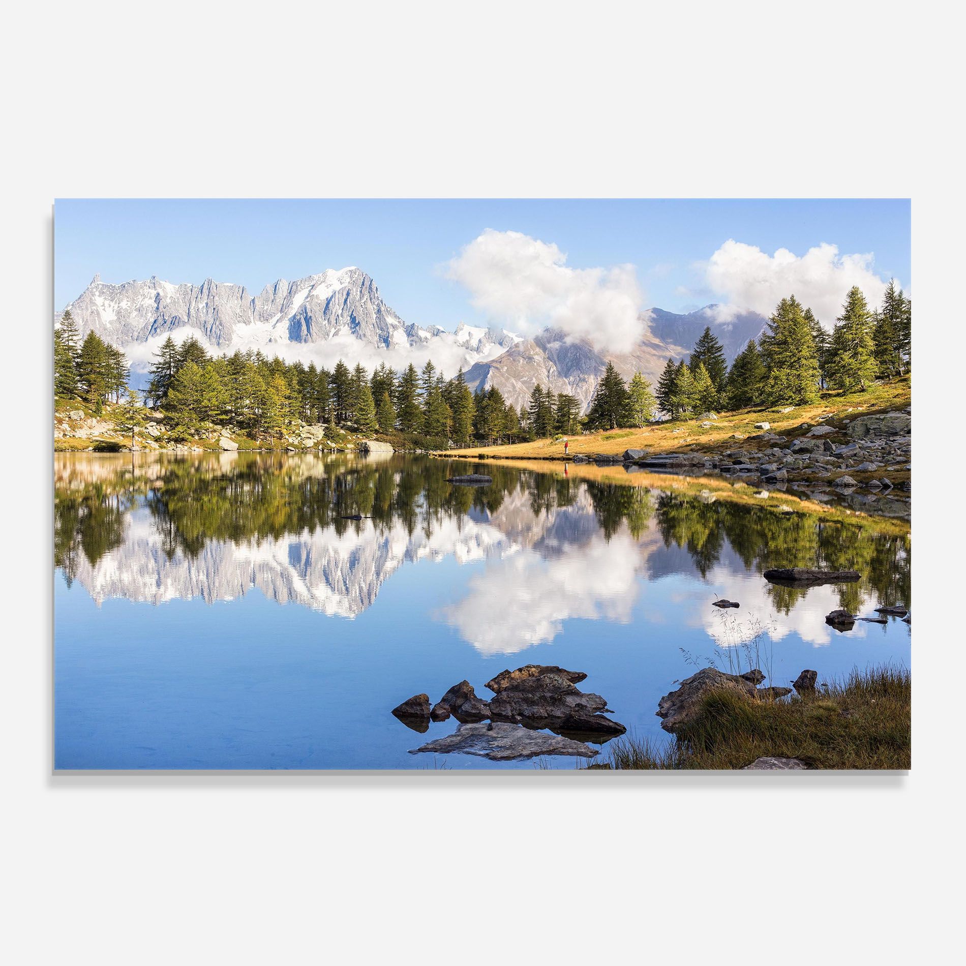 Mountain Reflection mockup 0