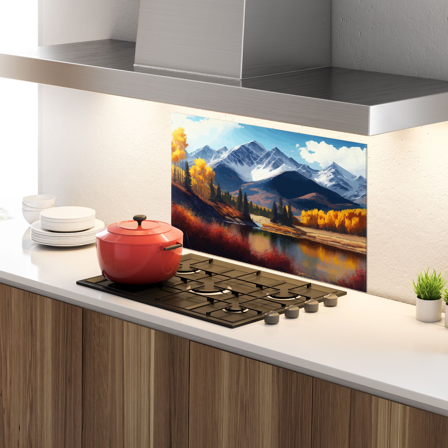 Lake Autumn View mockup 4