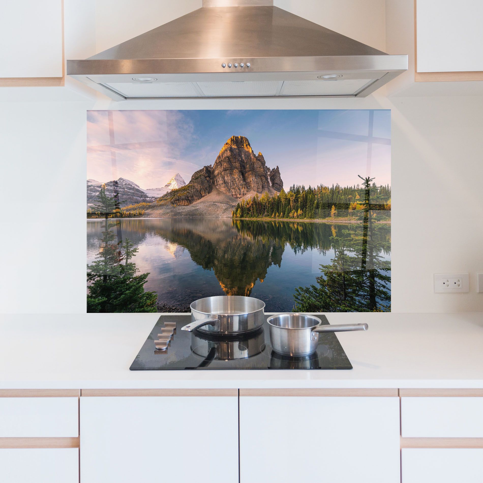 Mountain Sunrise Lake mockup 5