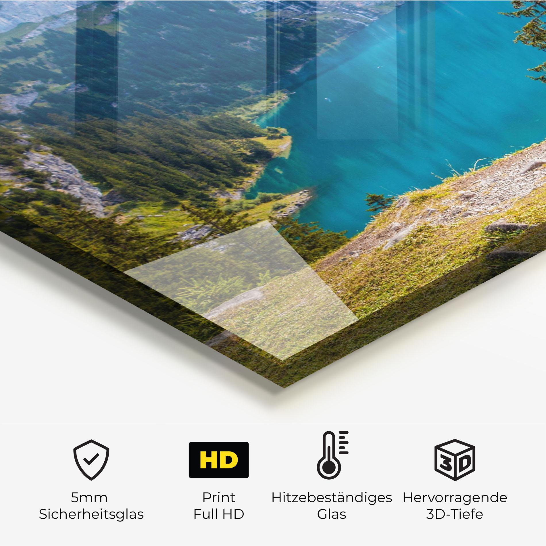 Küchenrückwand Glas Dog mockup 2