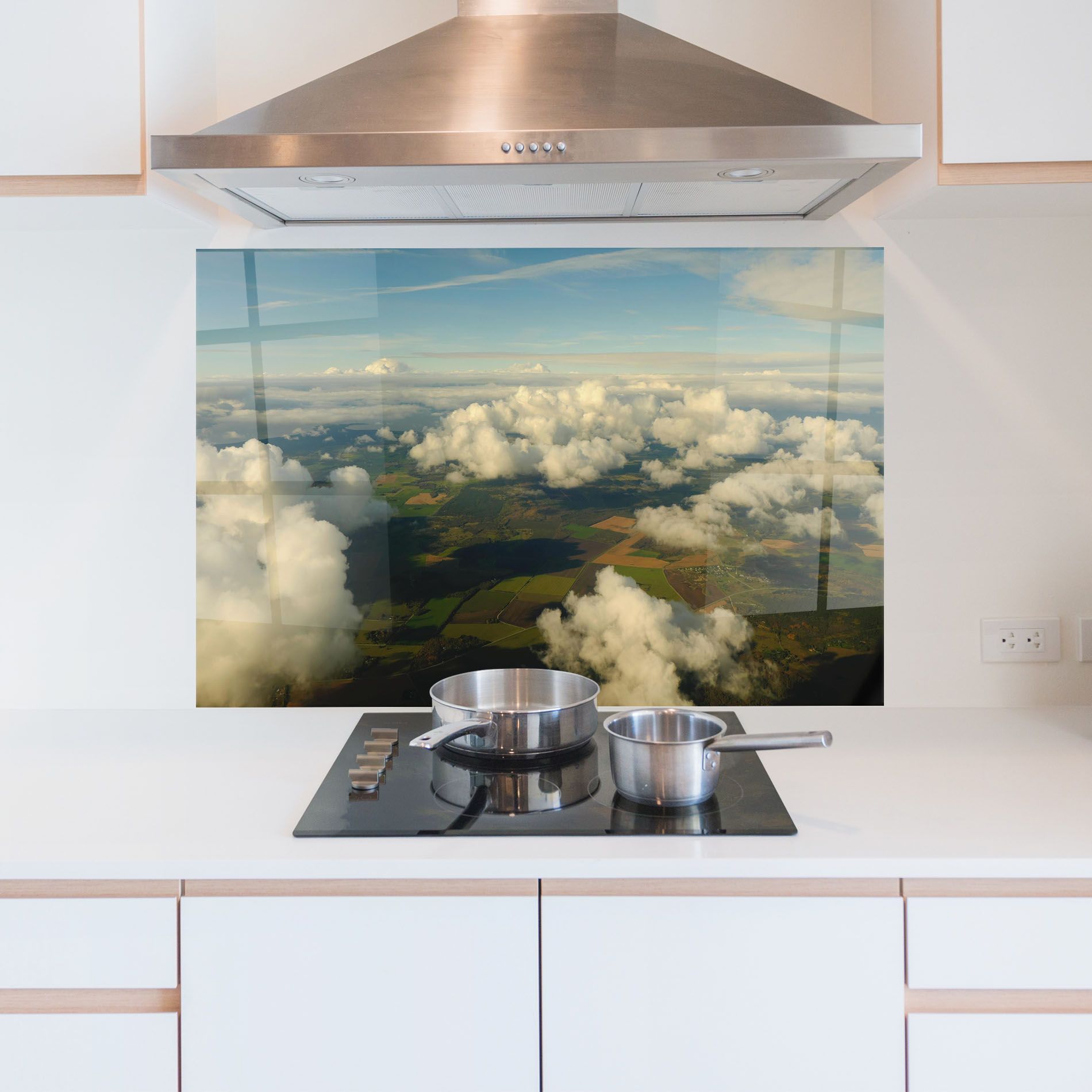 Clouds View From Plane mockup 5