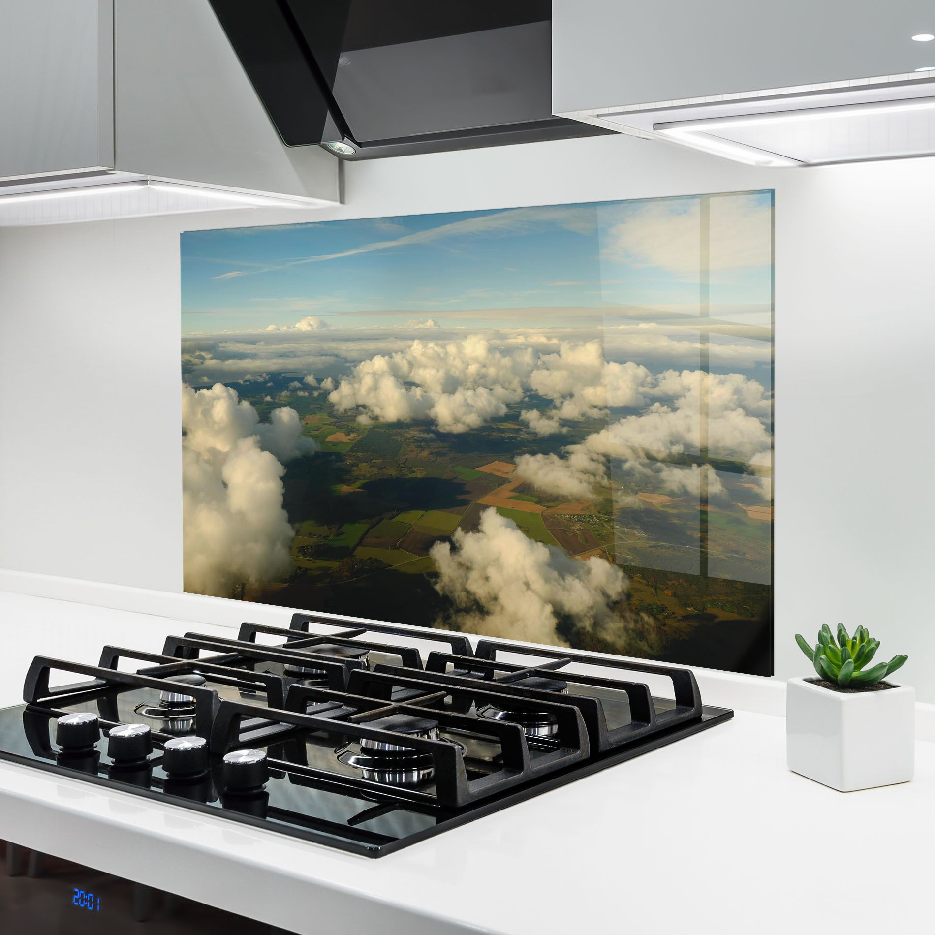 Clouds View From Plane mockup 6