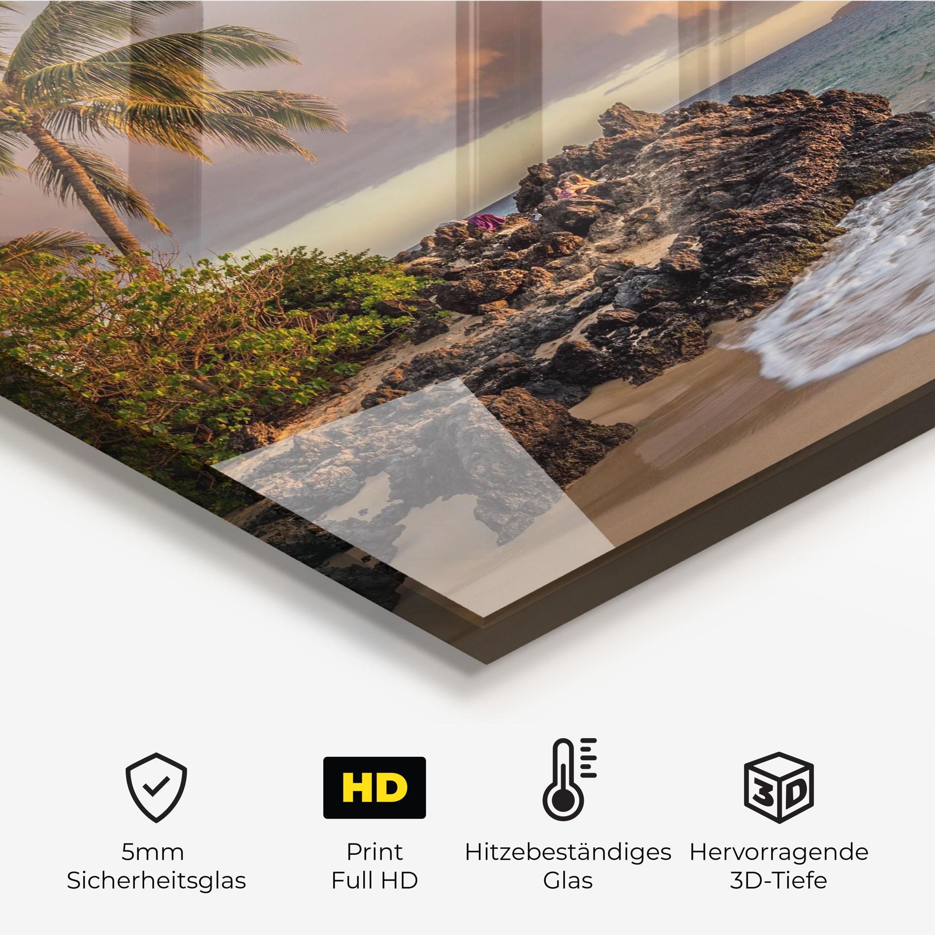 Beautiful Beach Landscape mockup 2