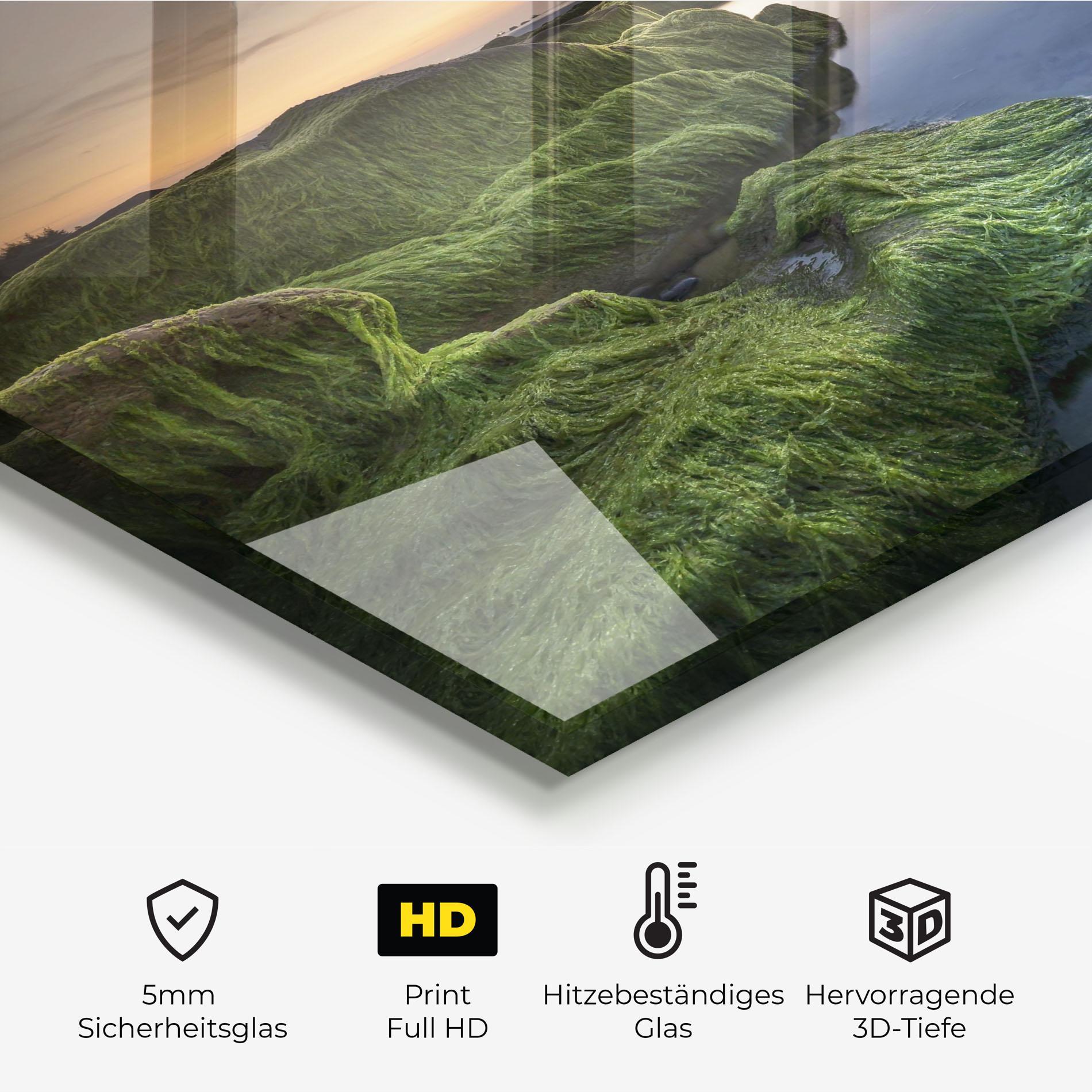 Küchenrückwand Glas Coast View mockup 2