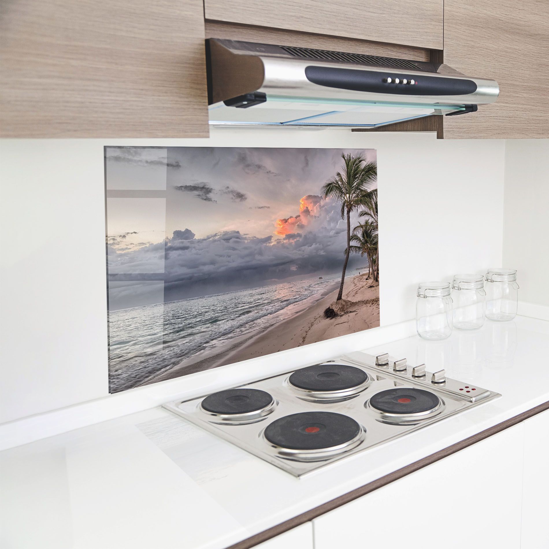 Cloudy Beach mockup 8