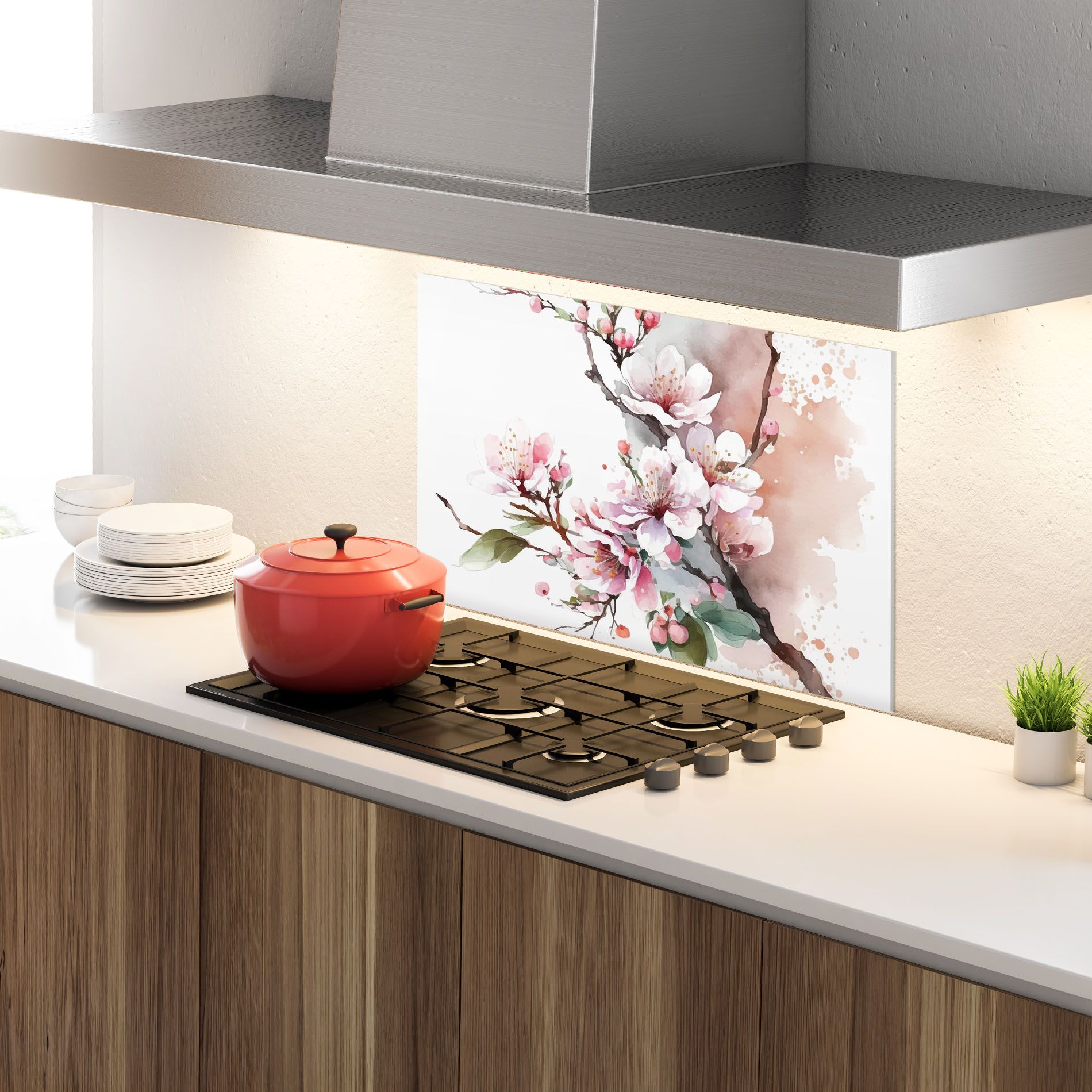 Cherry Spring Flower mockup 4