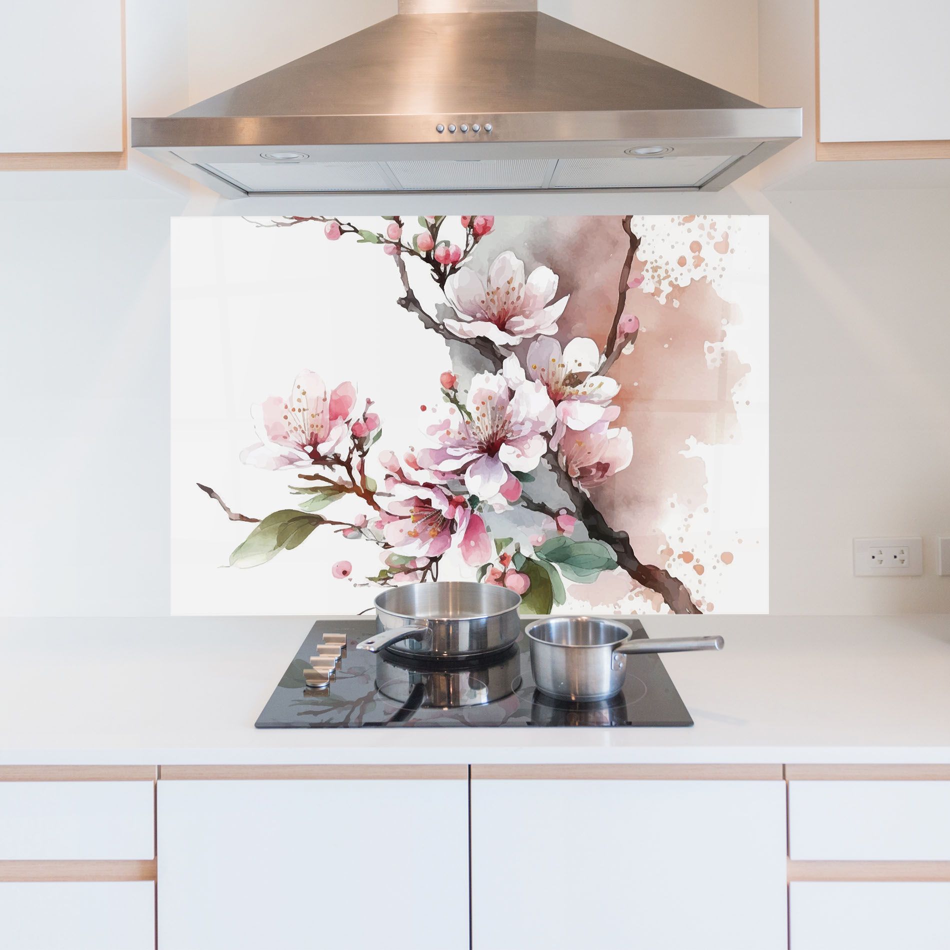 Cherry Spring Flower mockup 5