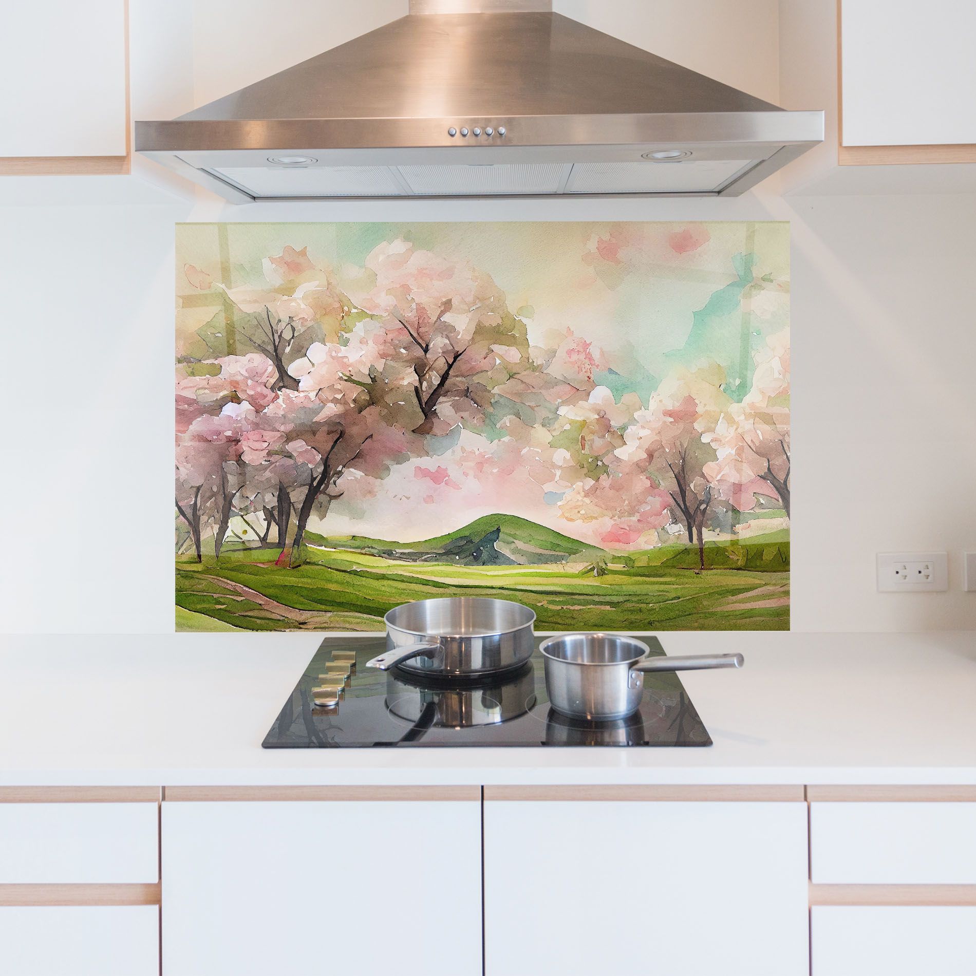 Spring Pink Trees mockup 5