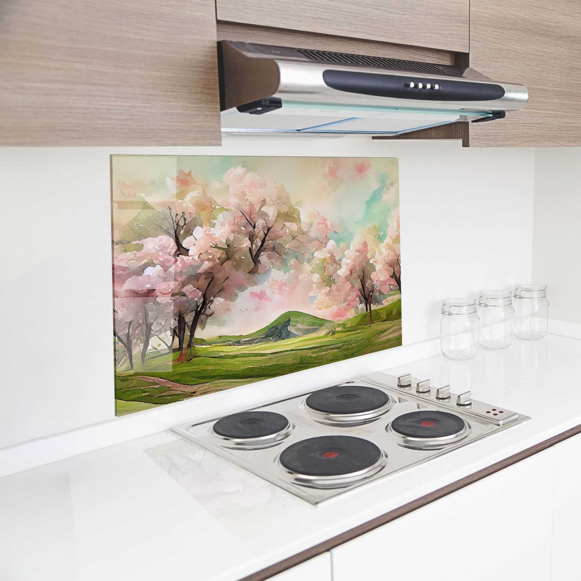 Spring Pink Trees mockup 8