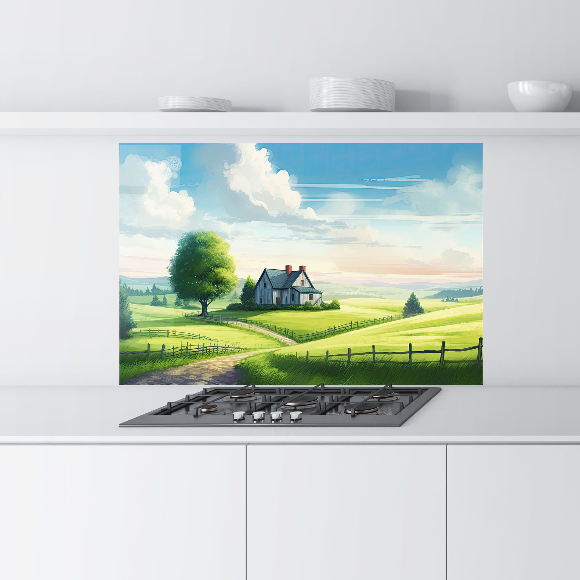 Calming Rural View mockup 9
