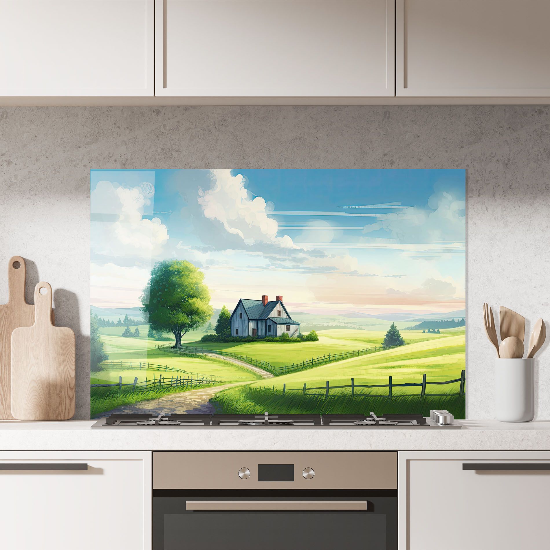 Calming Rural View mockup 7