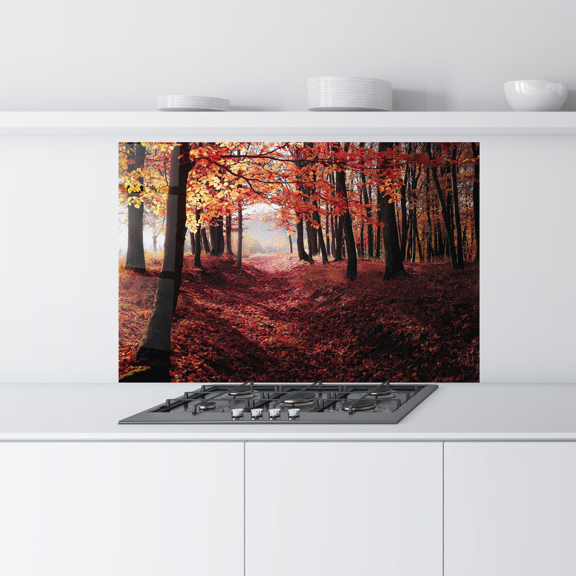 Red Leaves Forest mockup 9
