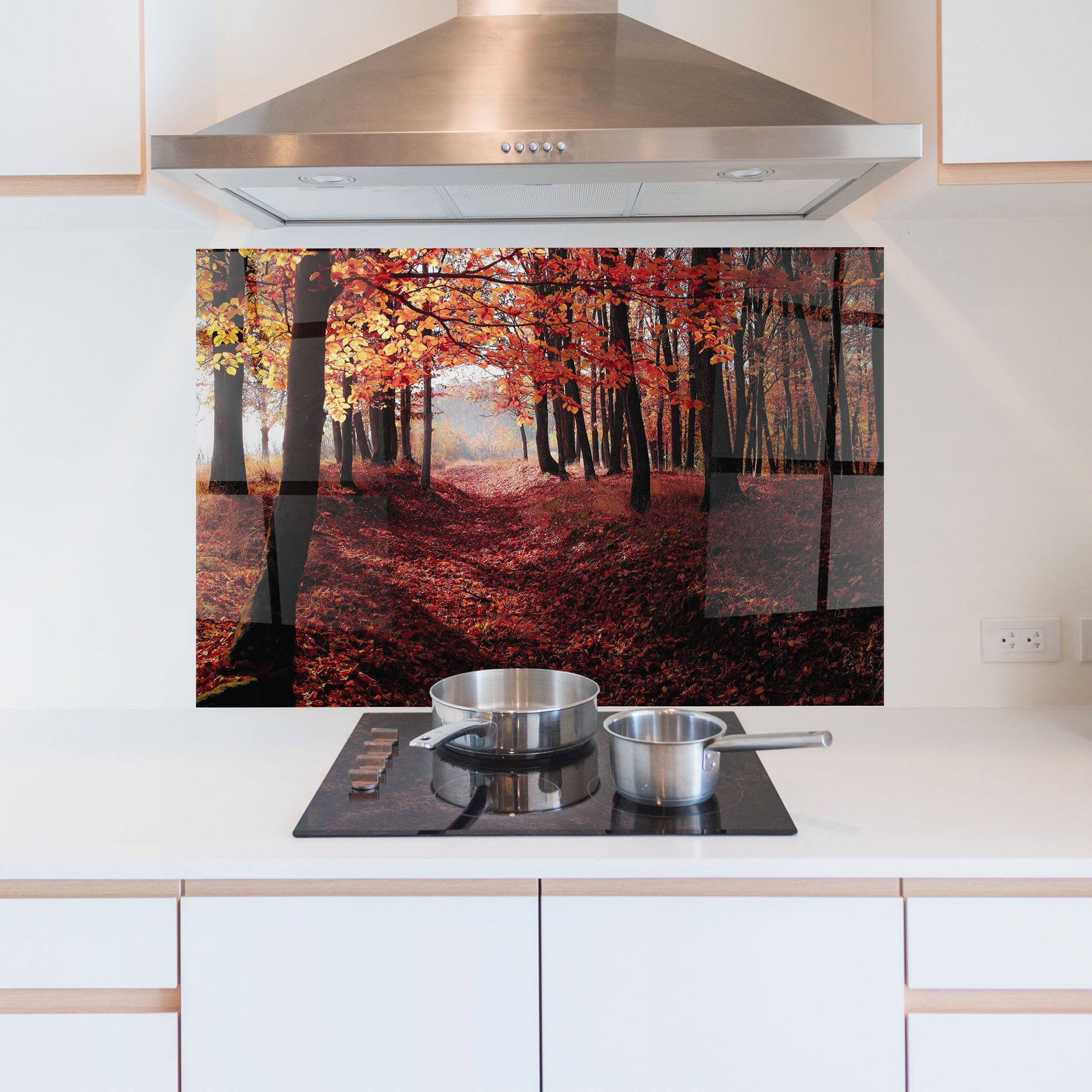 Red Leaves Forest mockup 5