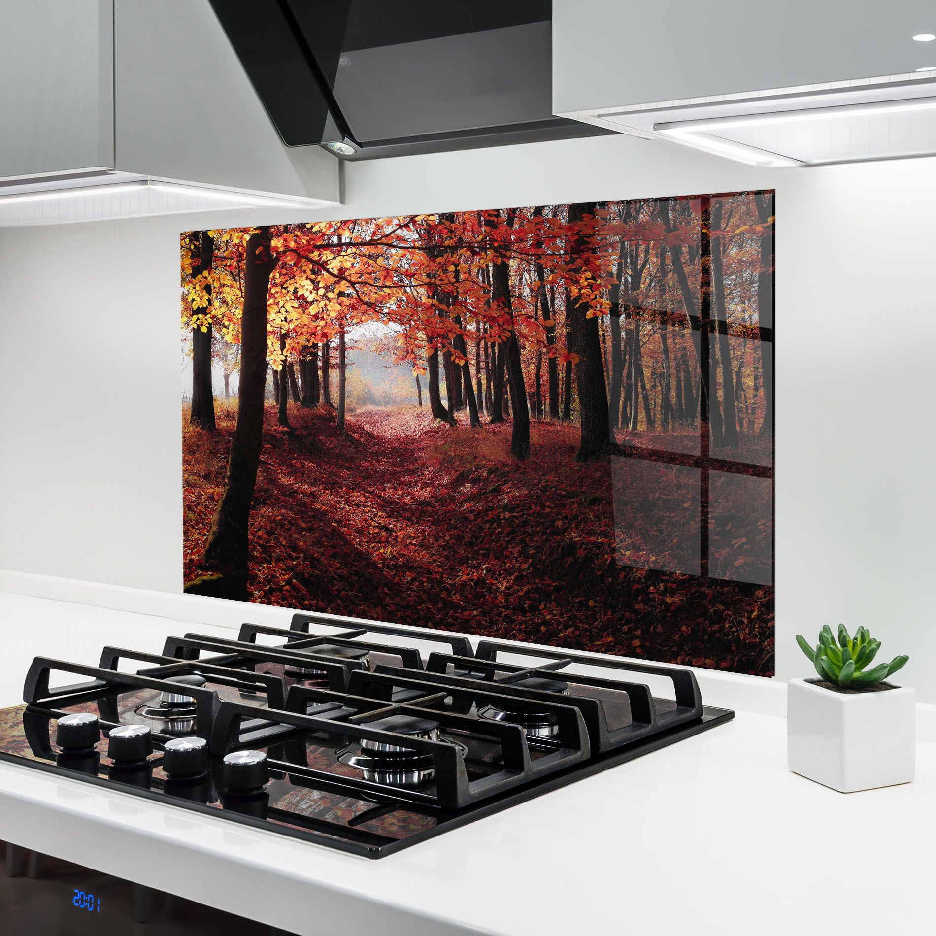 Red Leaves Forest mockup 6