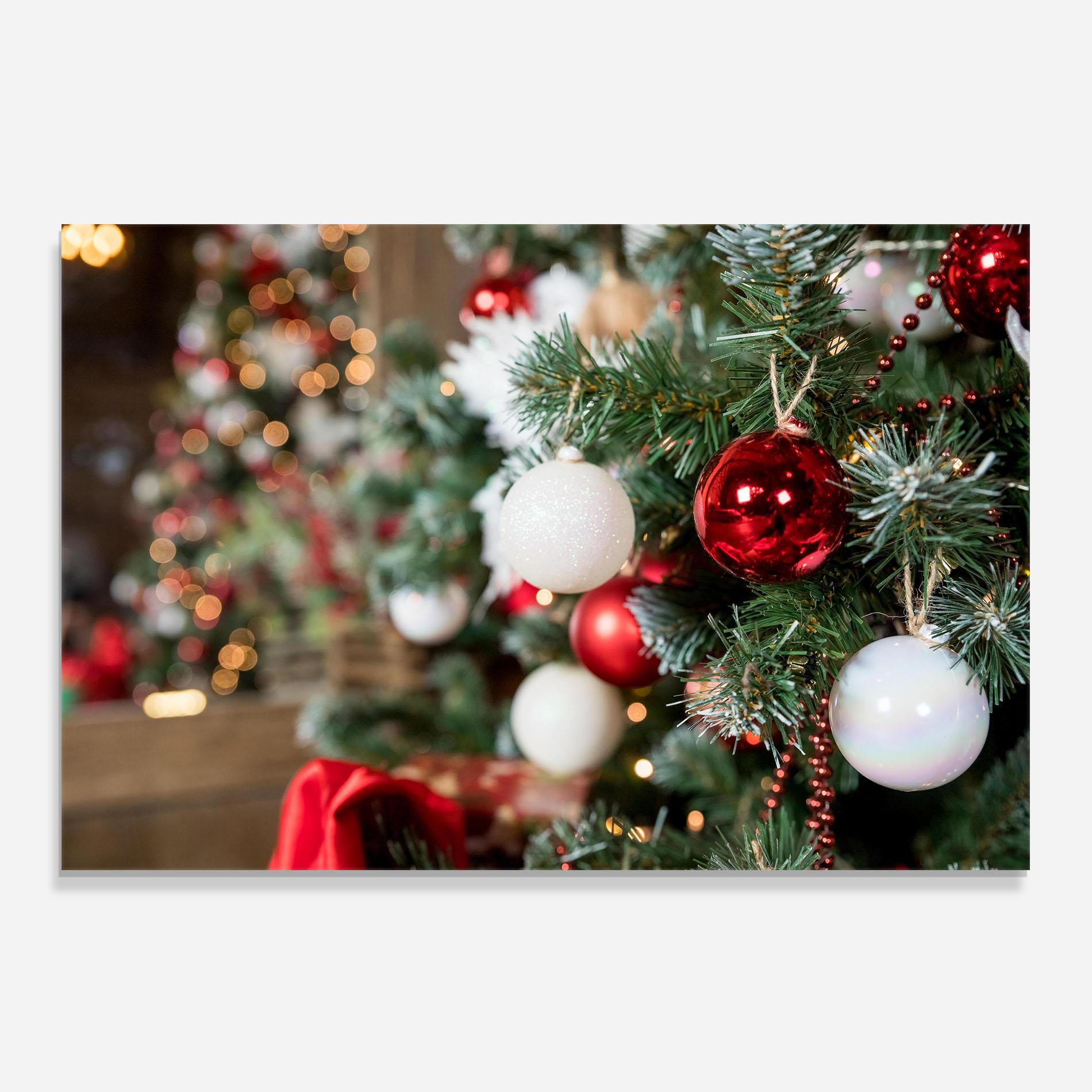 Küchenrückwand Glas Magic Christmas Home mockup 0