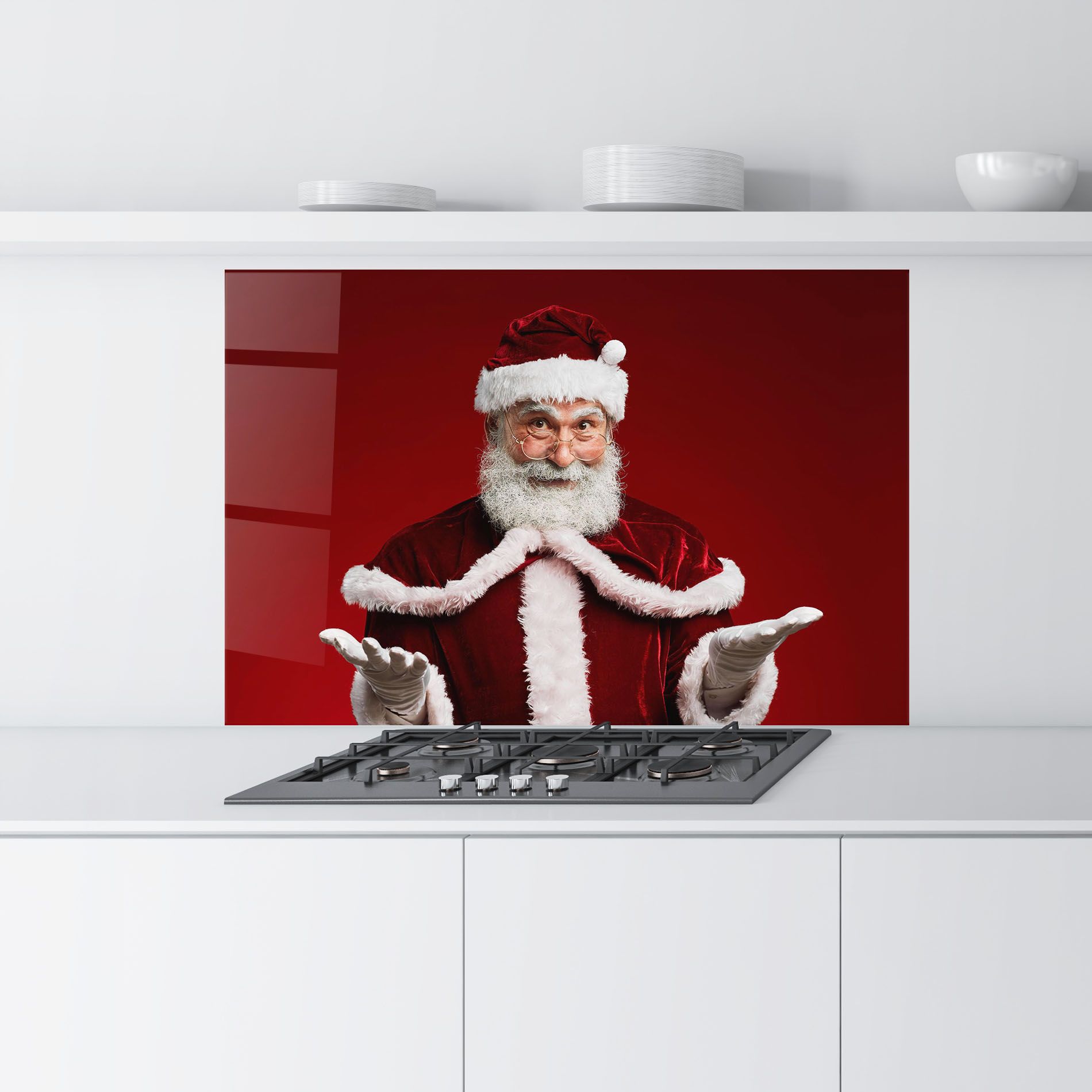 Santa Welcoming You mockup 9