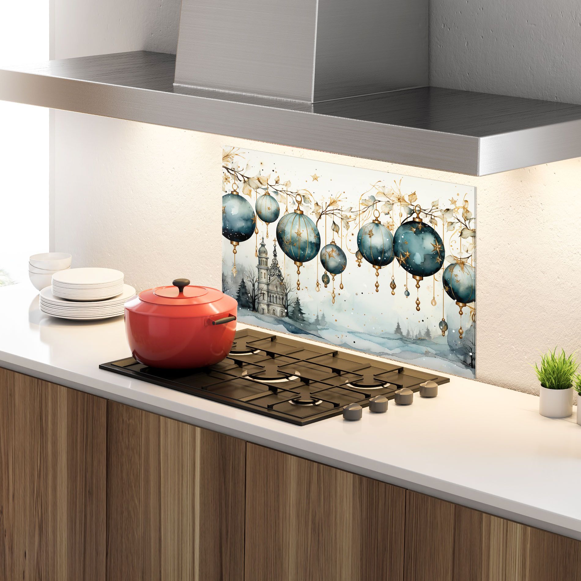 Christmas Paper Art mockup 4