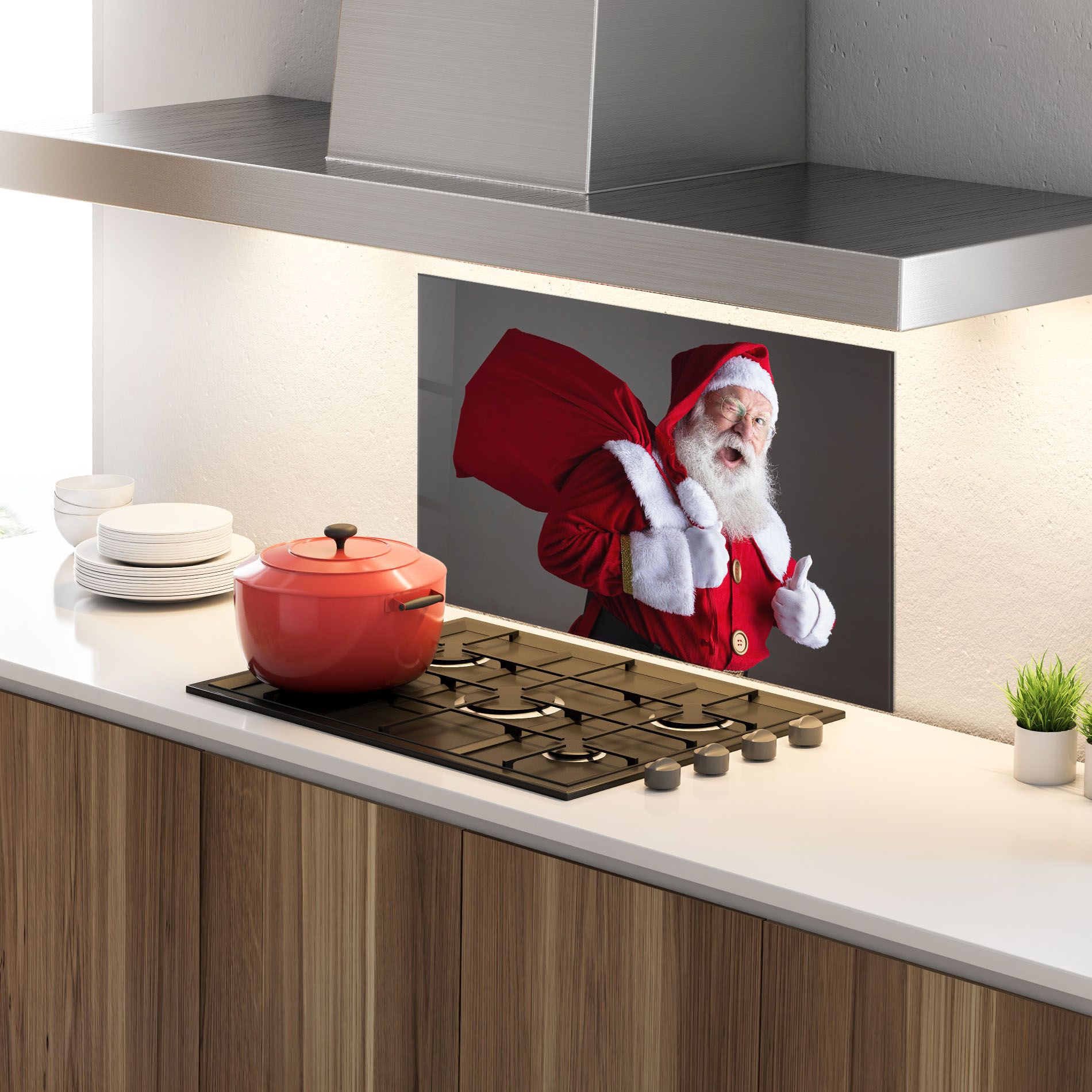 Santa Smiling mockup 4