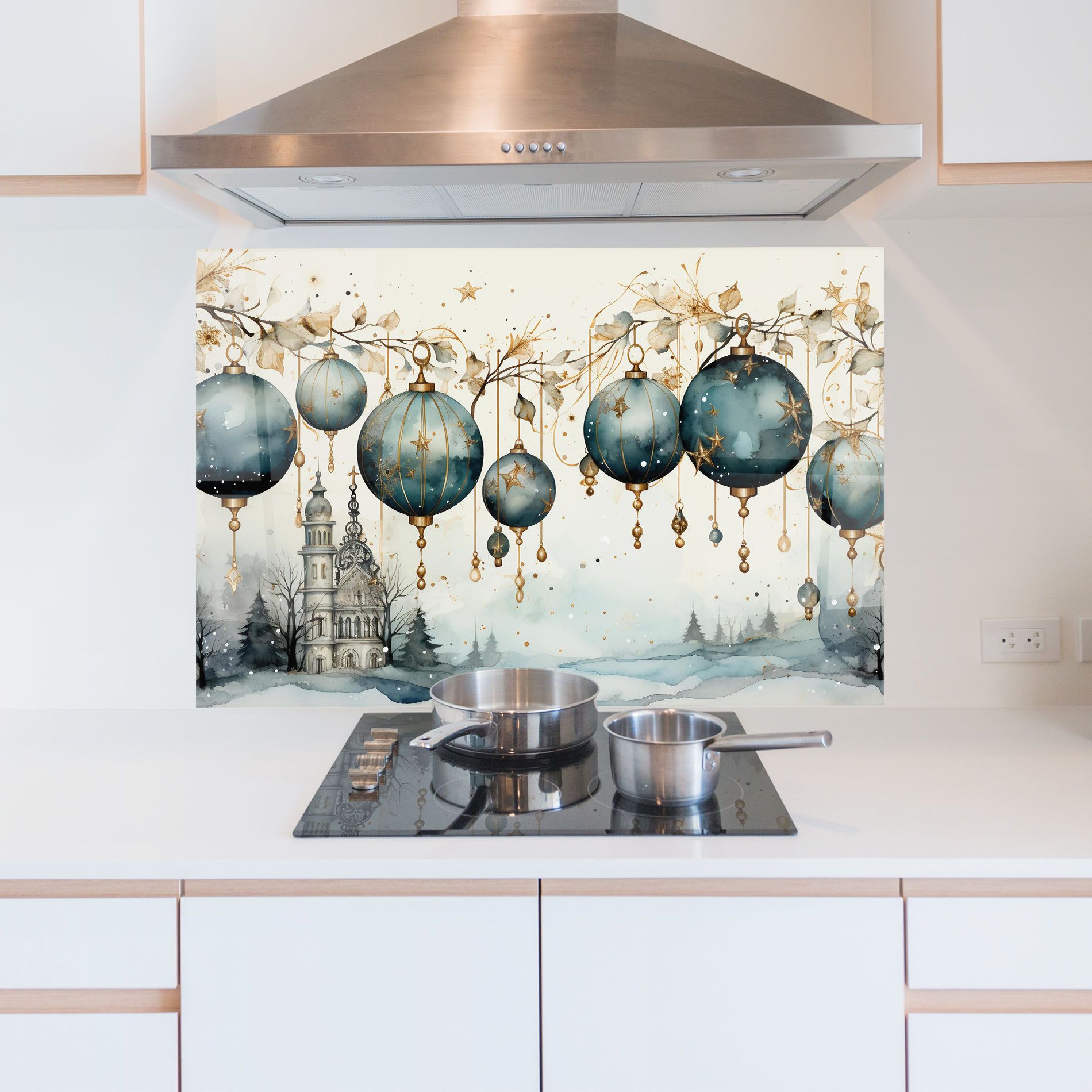 Christmas Paper Art mockup 5