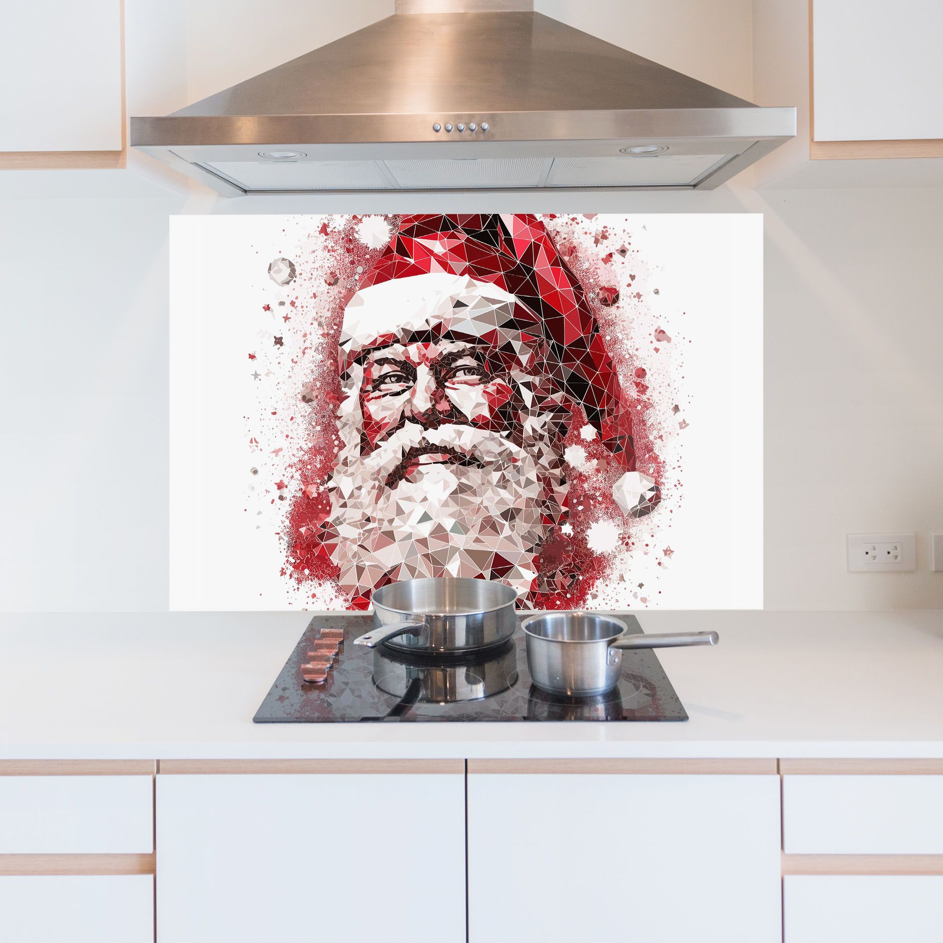 Red Santa Art mockup 5