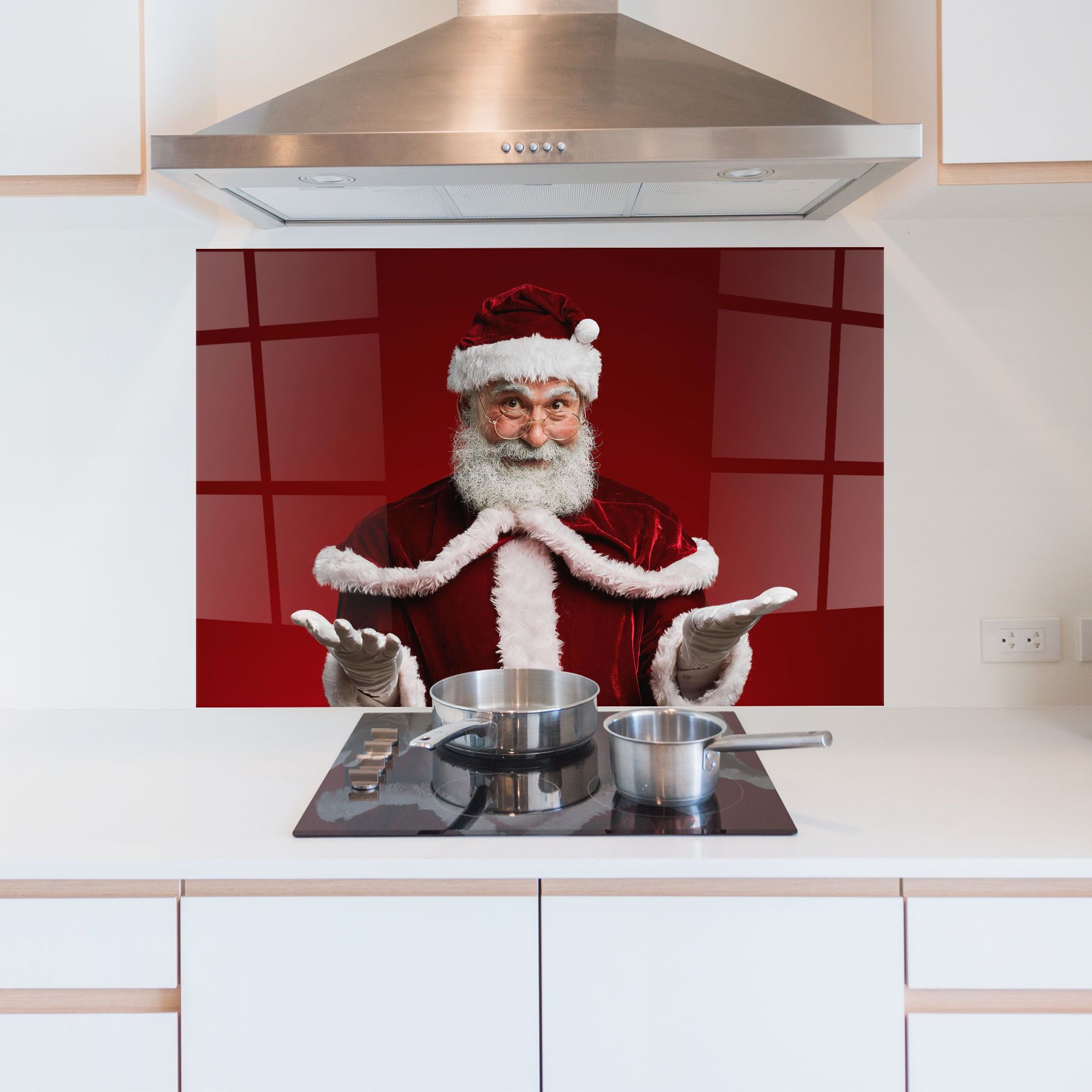 Santa Welcoming You mockup 5