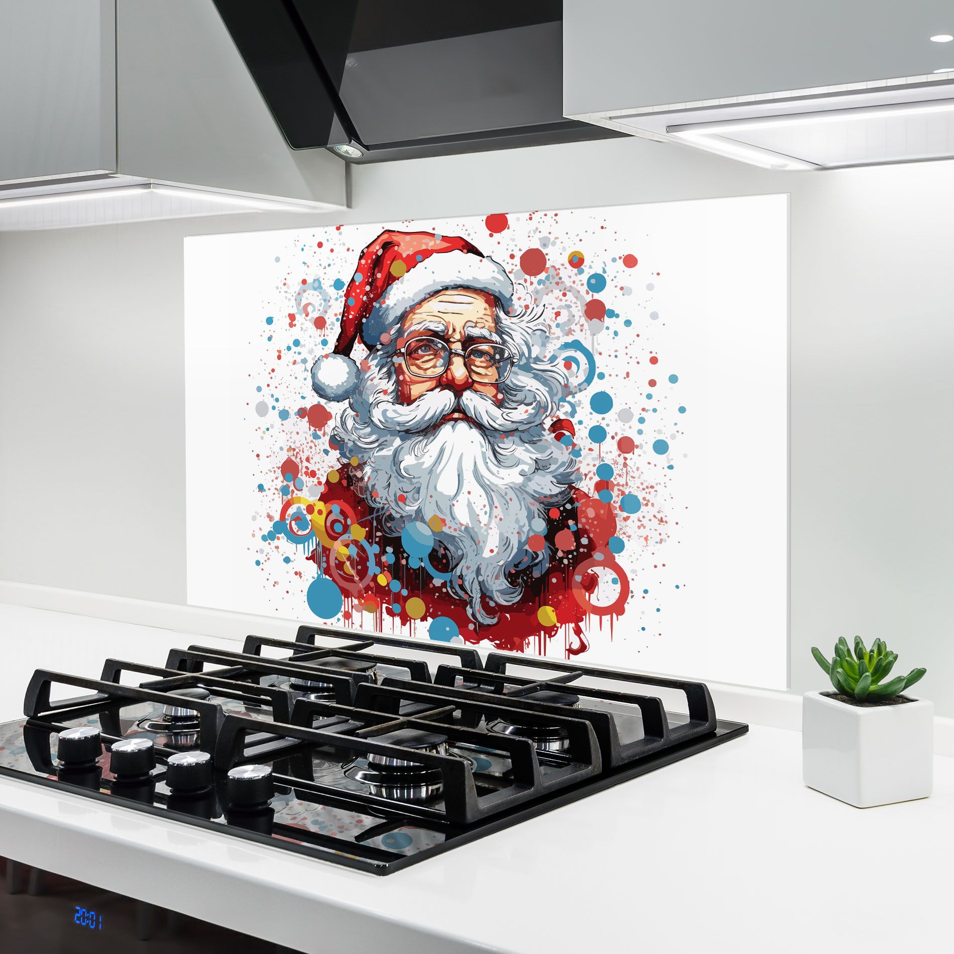 Artistic Santa mockup 6