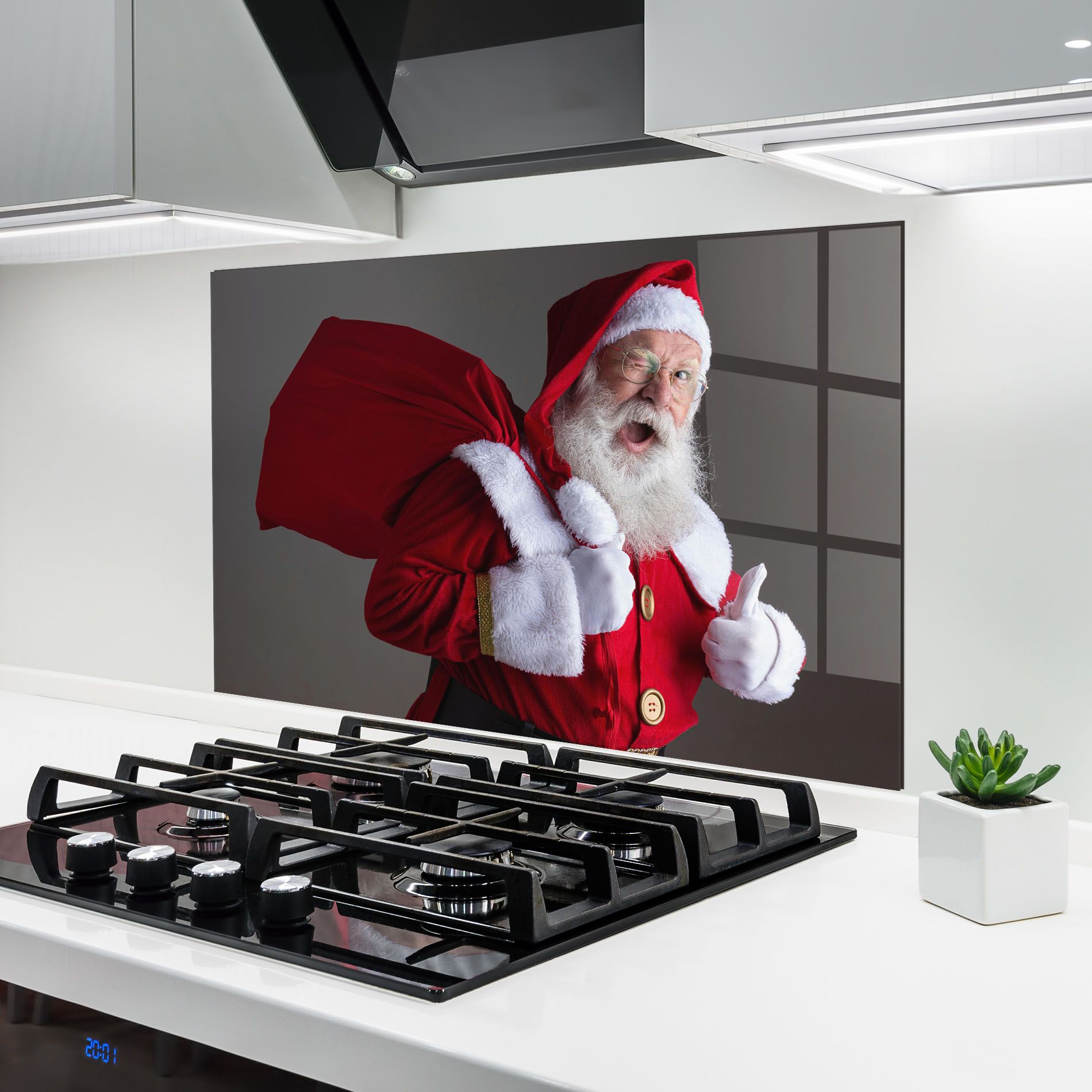 Santa Smiling mockup 6