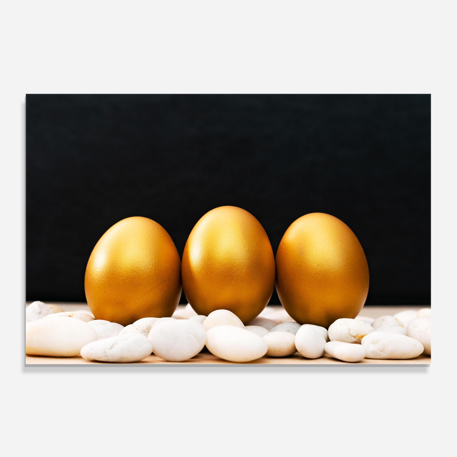 Golden Easter Egg mockup 0