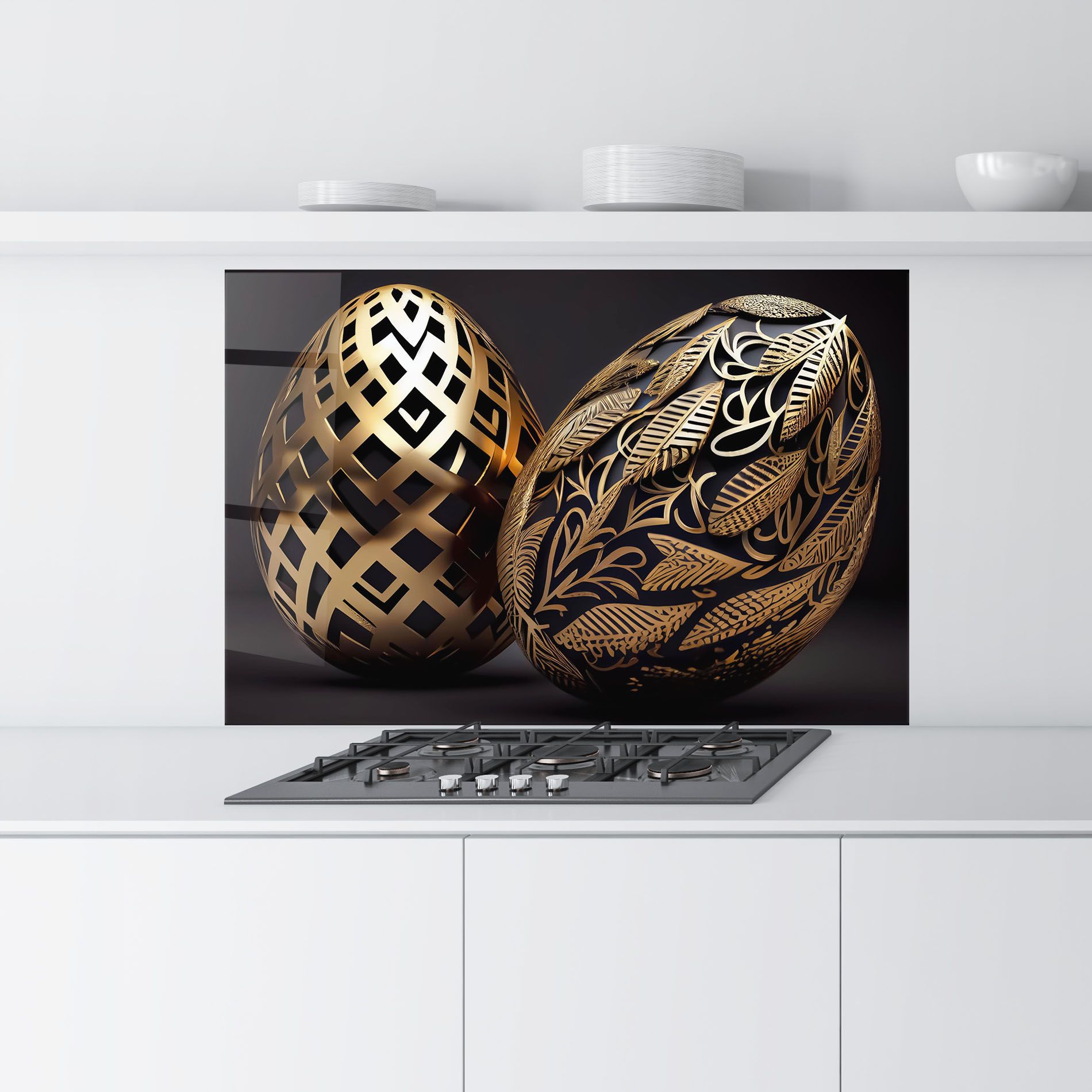 Black Golden Eggs mockup 9