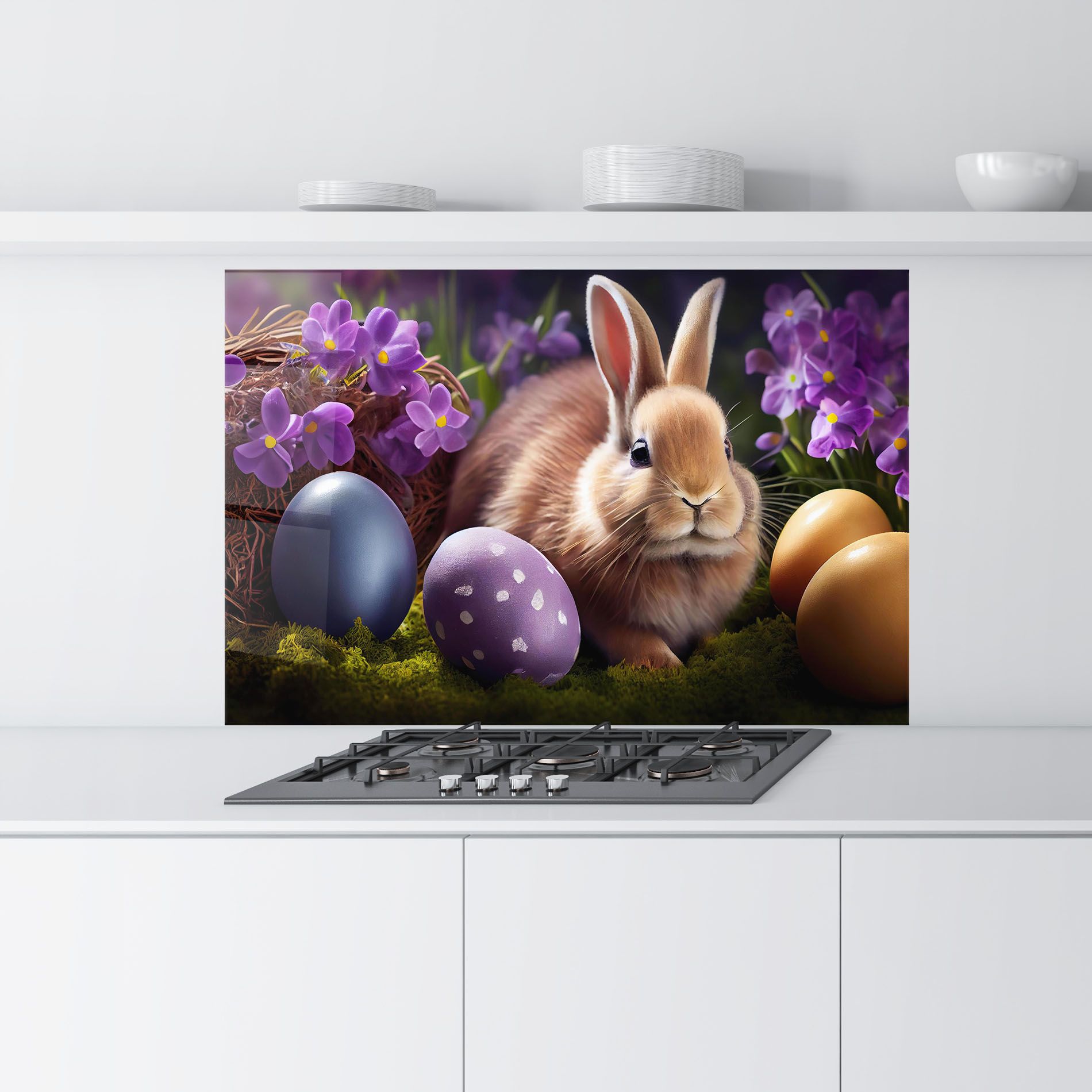 Cute Easter Rabbit mockup 9