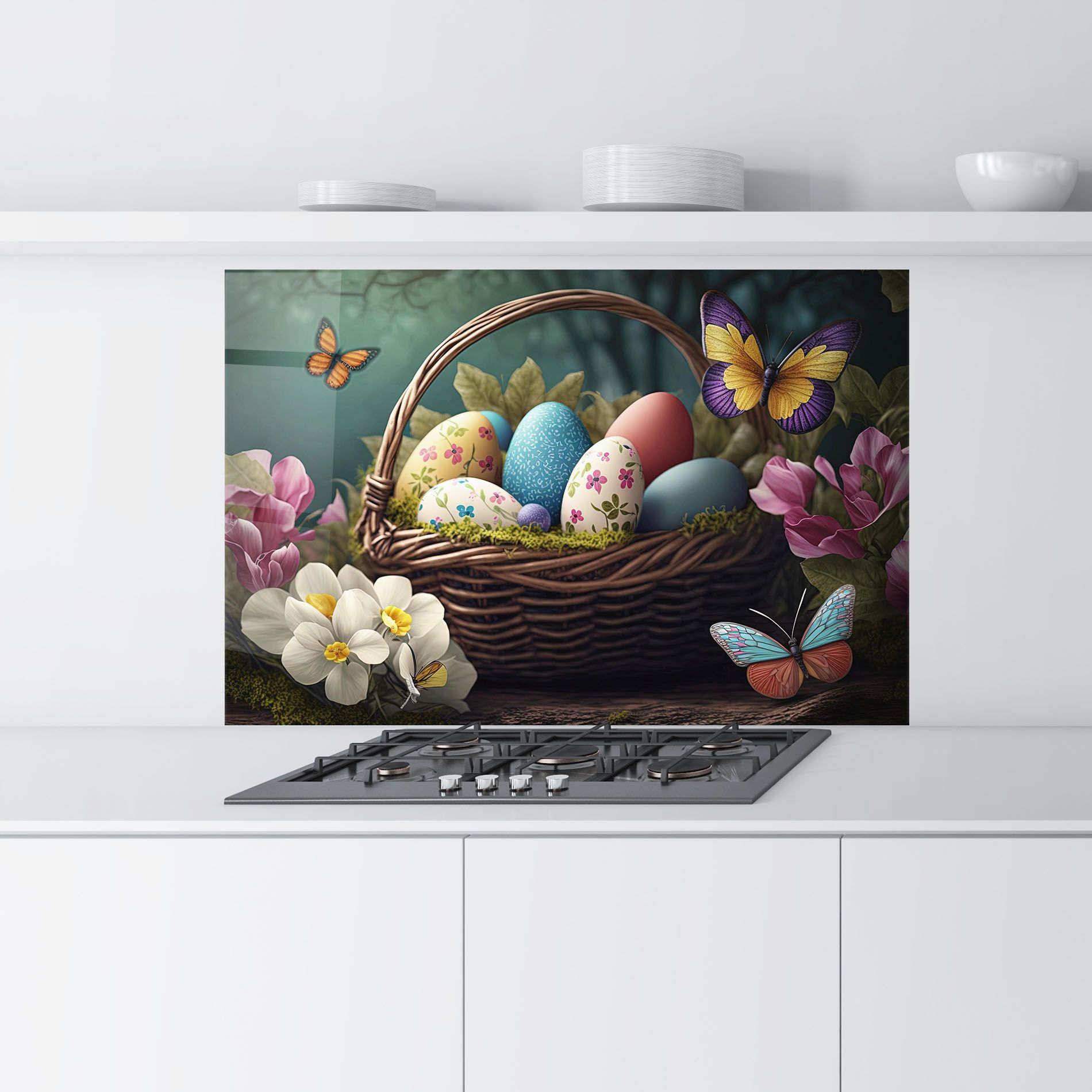 Easter Eggs Butterfly mockup 9