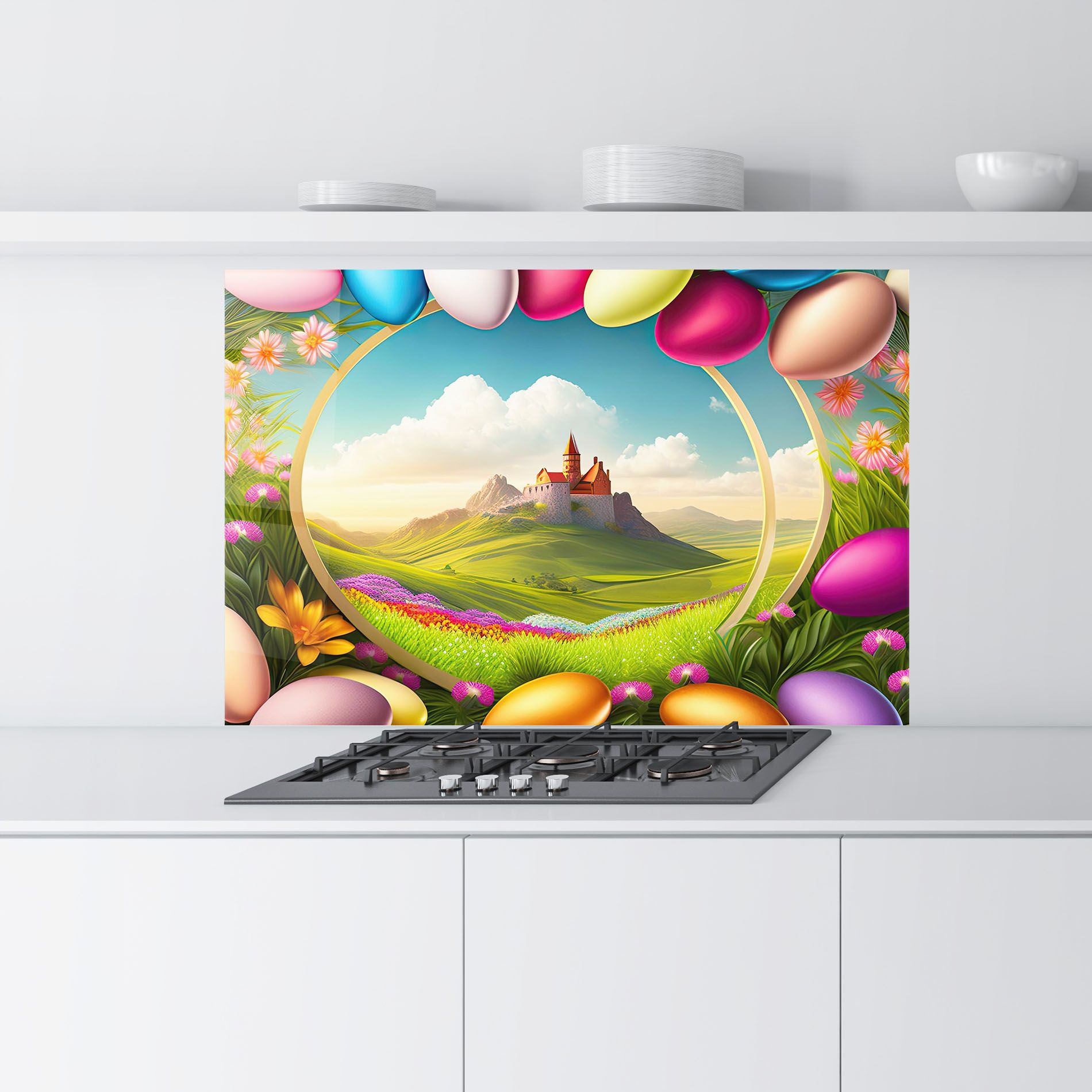 Easter Eggs Castle mockup 9