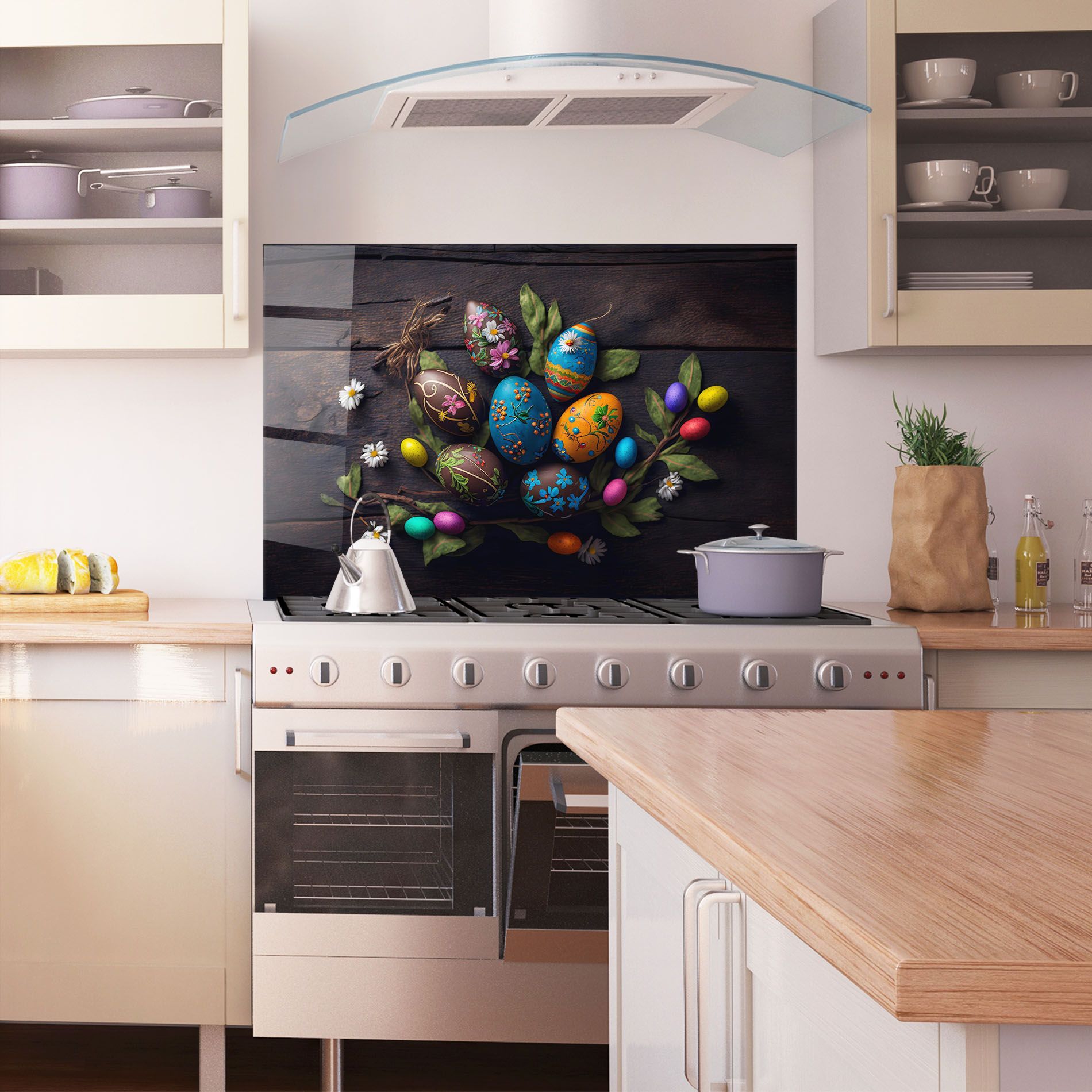 Colorful Easter Decarations mockup 1