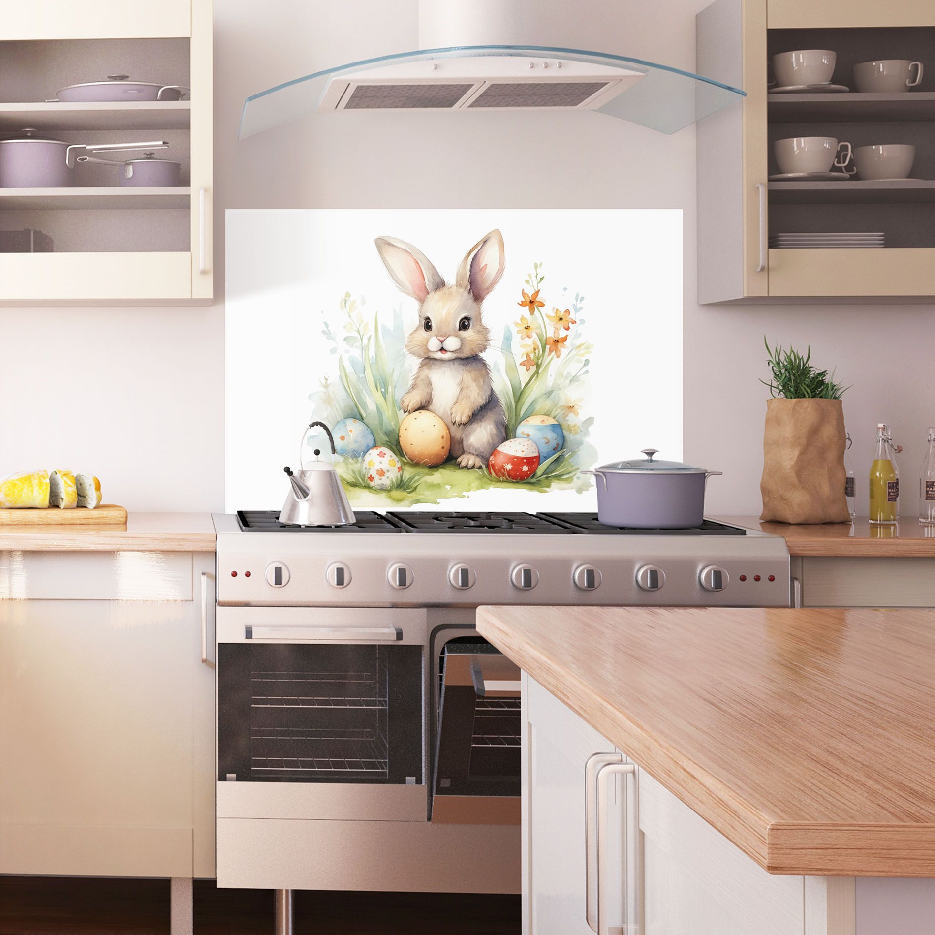 Cute Happy Bunny mockup 1