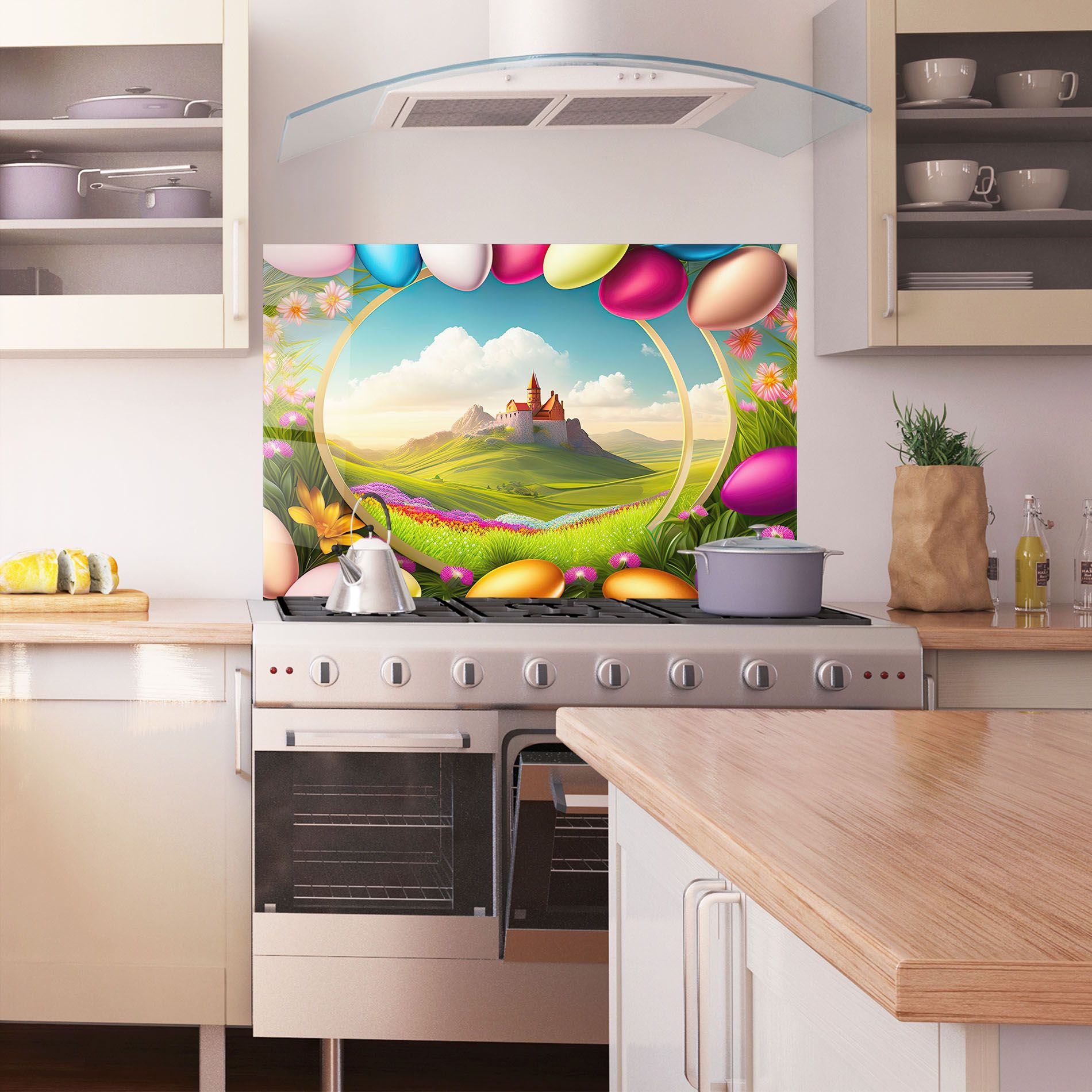 Easter Eggs Castle mockup 1