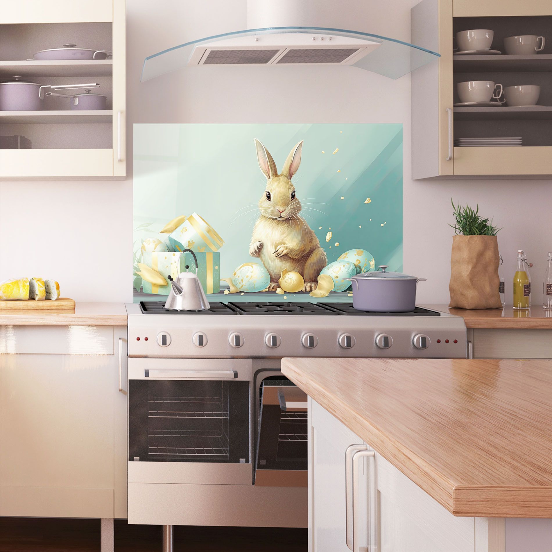 Pretty Cute Easter Bunny mockup 1