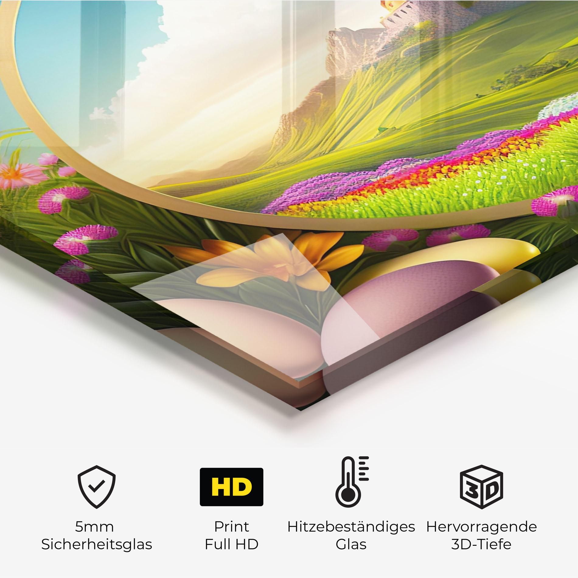 Easter Eggs Castle mockup 2