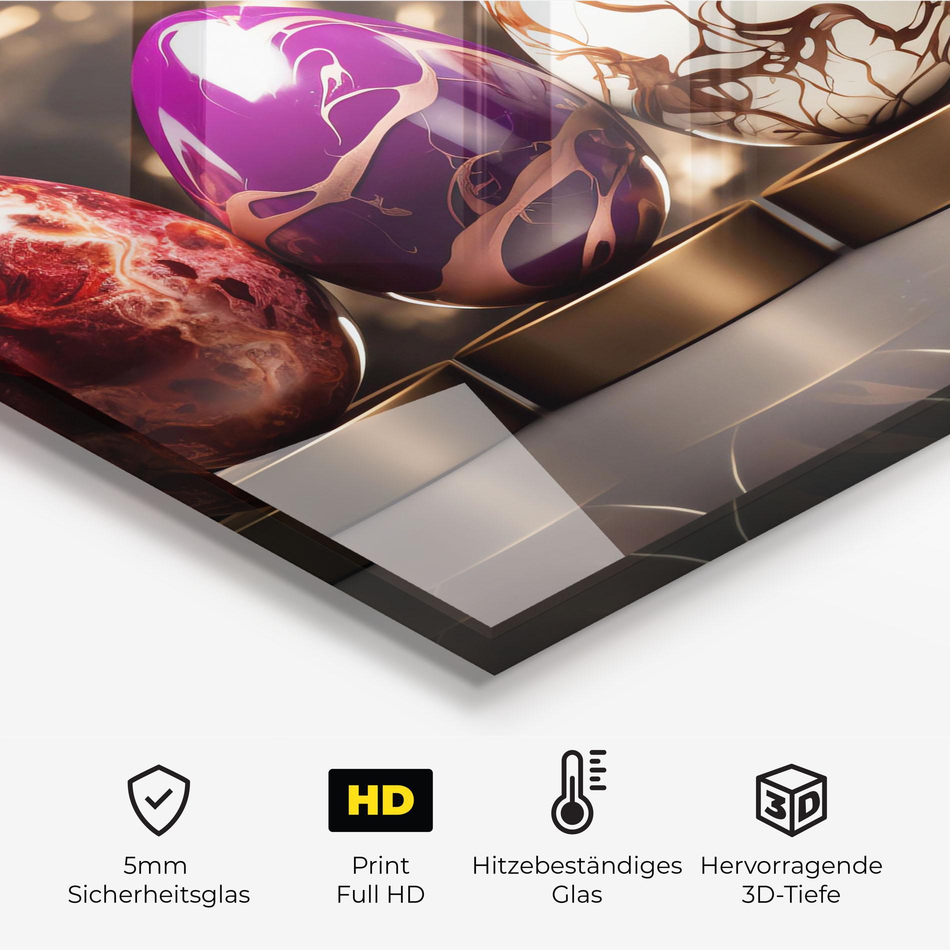 Küchenrückwand Glas Eggs Group mockup 2