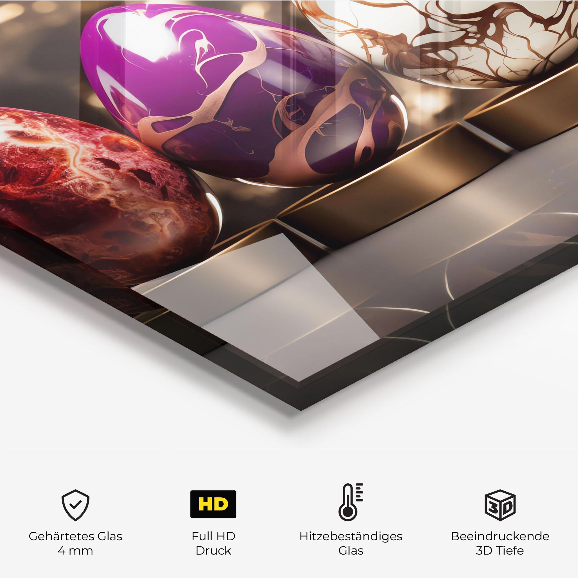 Küchenrückwand Glas Eggs Group mockup 2