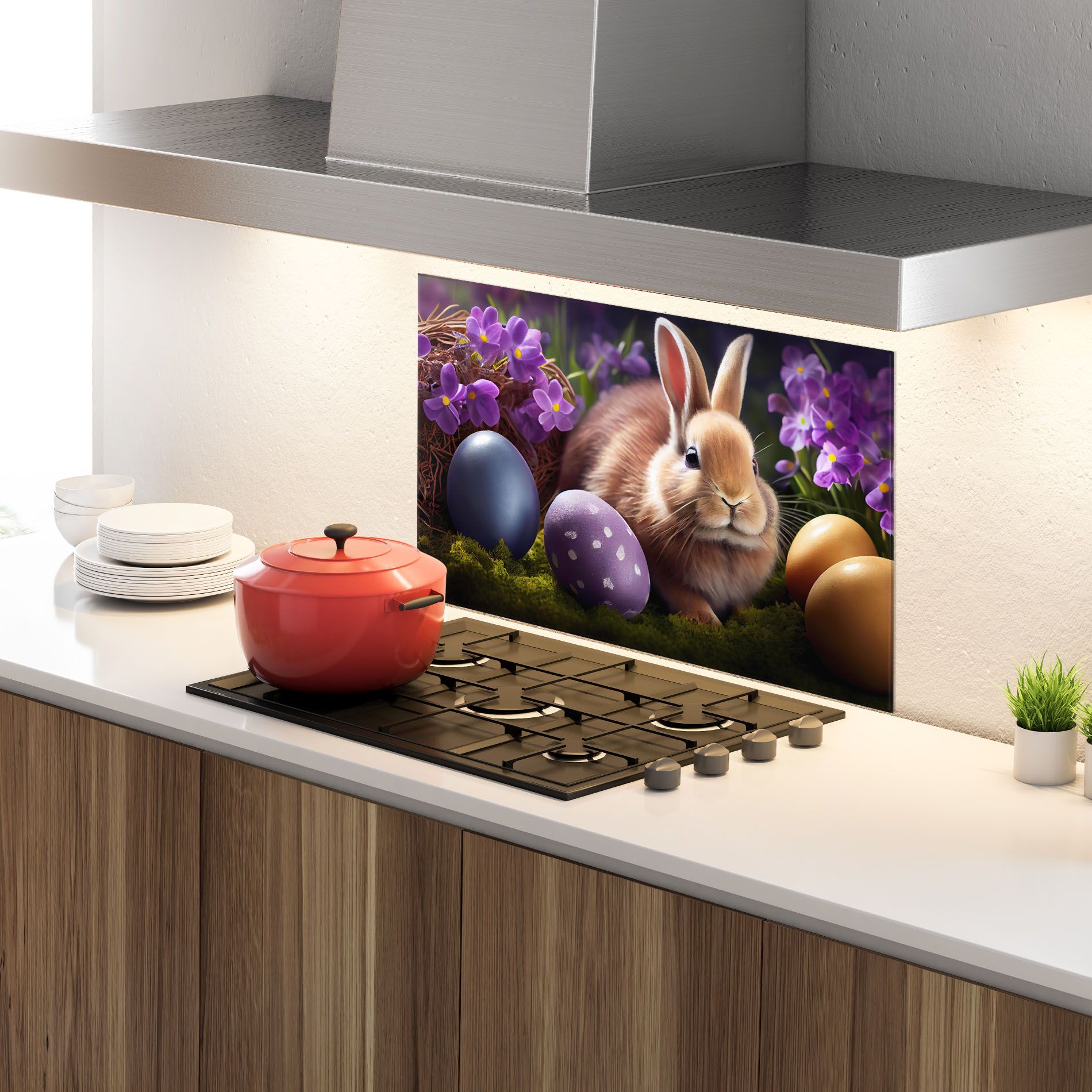 Cute Easter Rabbit mockup 4
