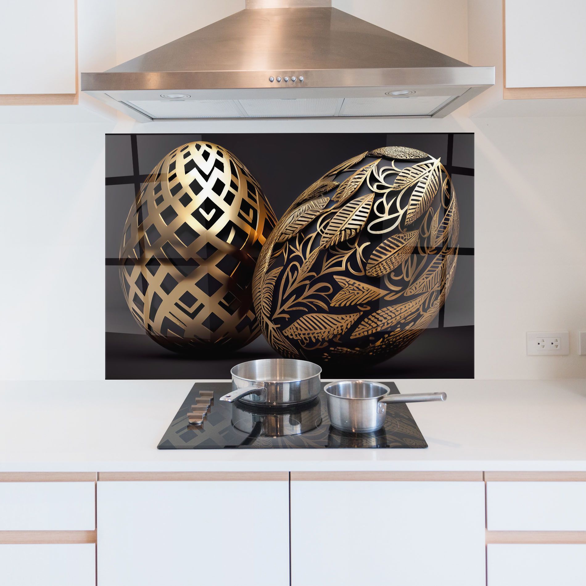 Black Golden Eggs mockup 5