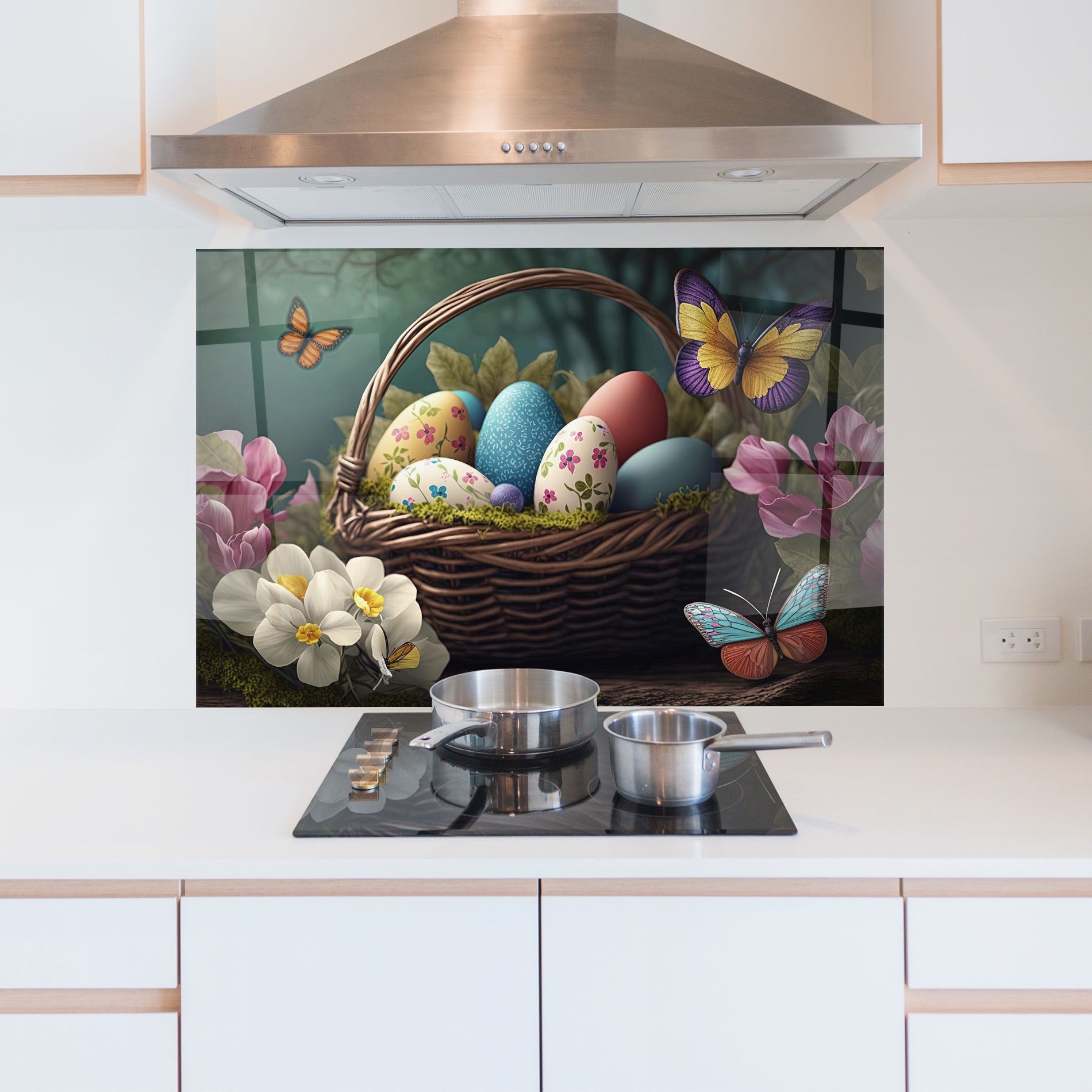 Easter Eggs Butterfly mockup 5