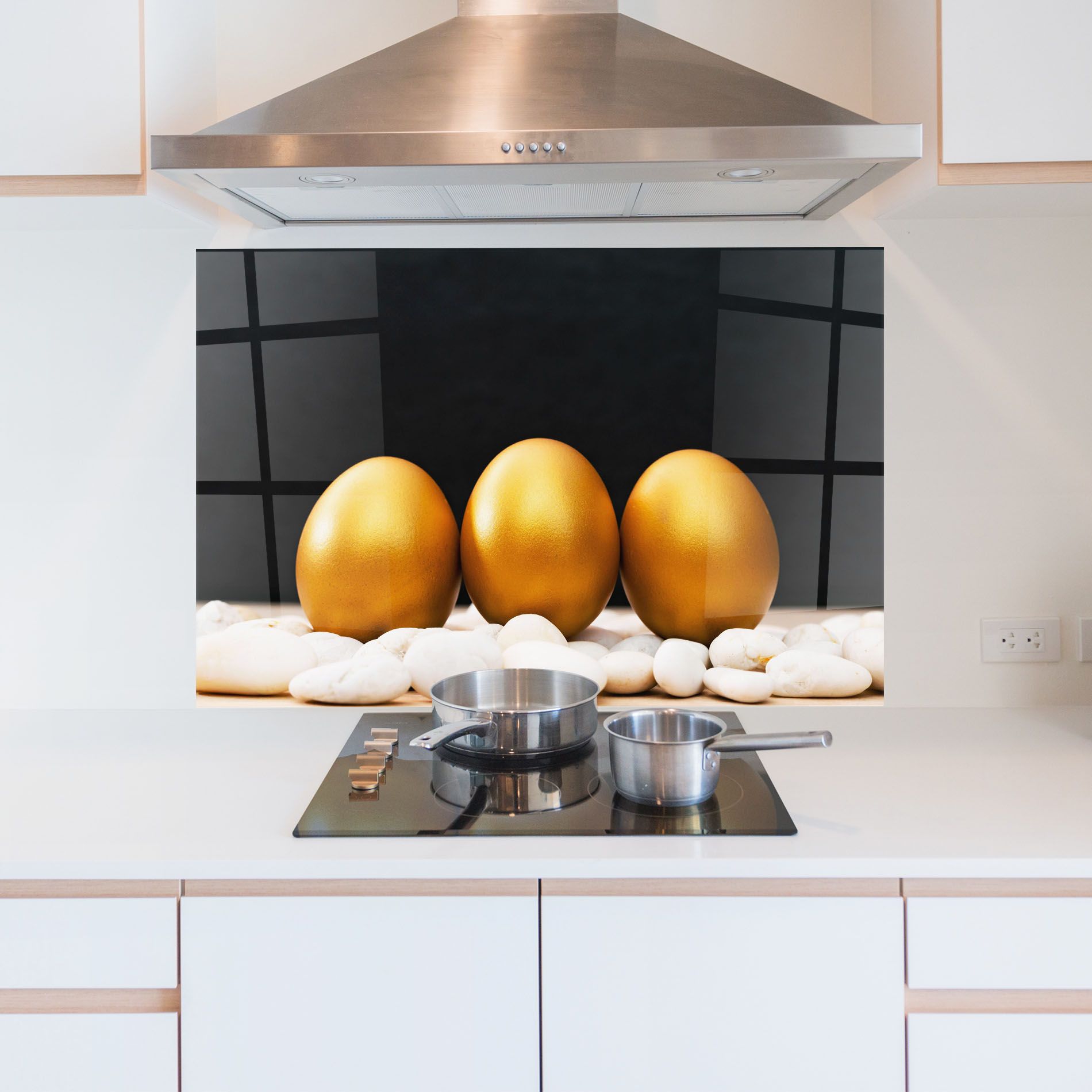 Golden Easter Egg mockup 5