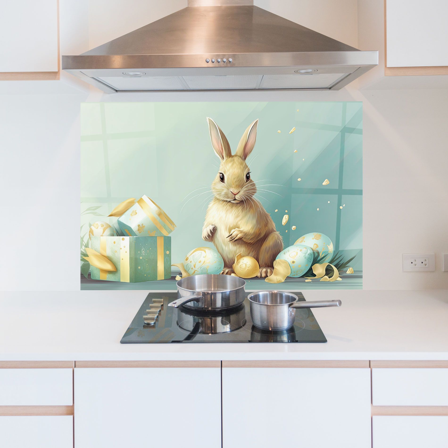 Pretty Cute Easter Bunny mockup 5