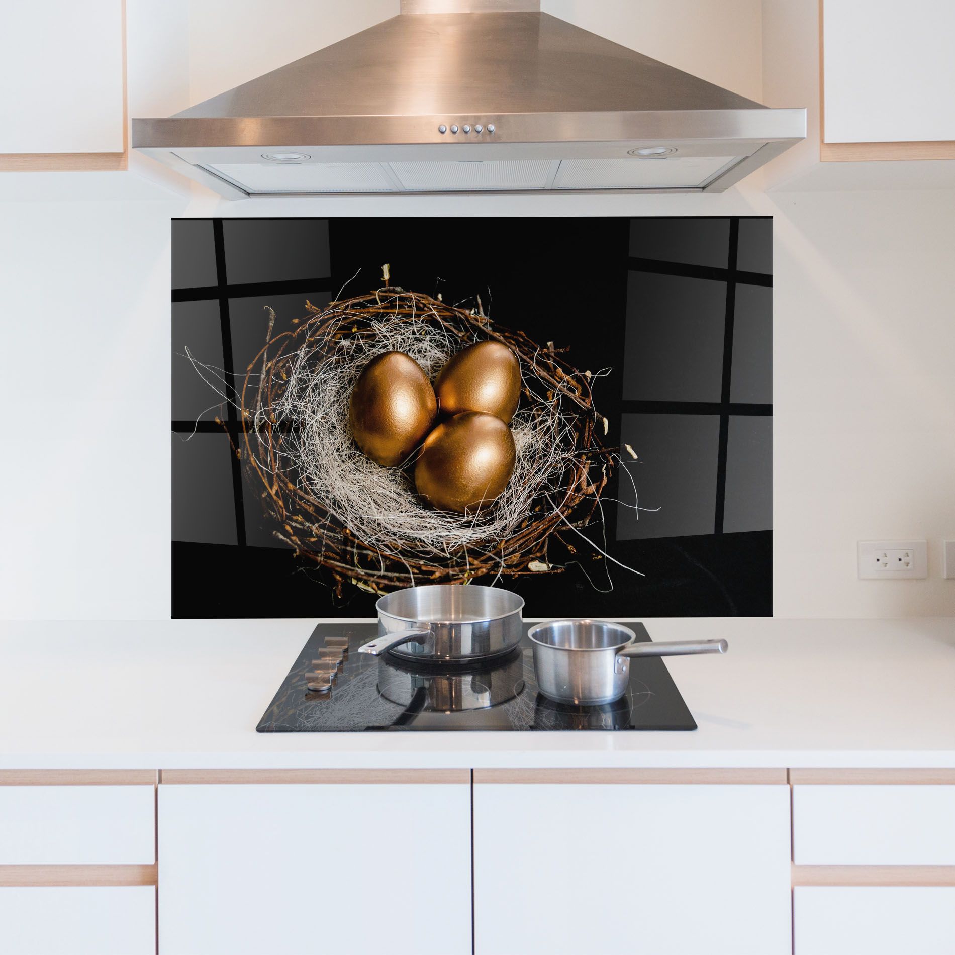 Pretty Golden Easter Eggs mockup 5