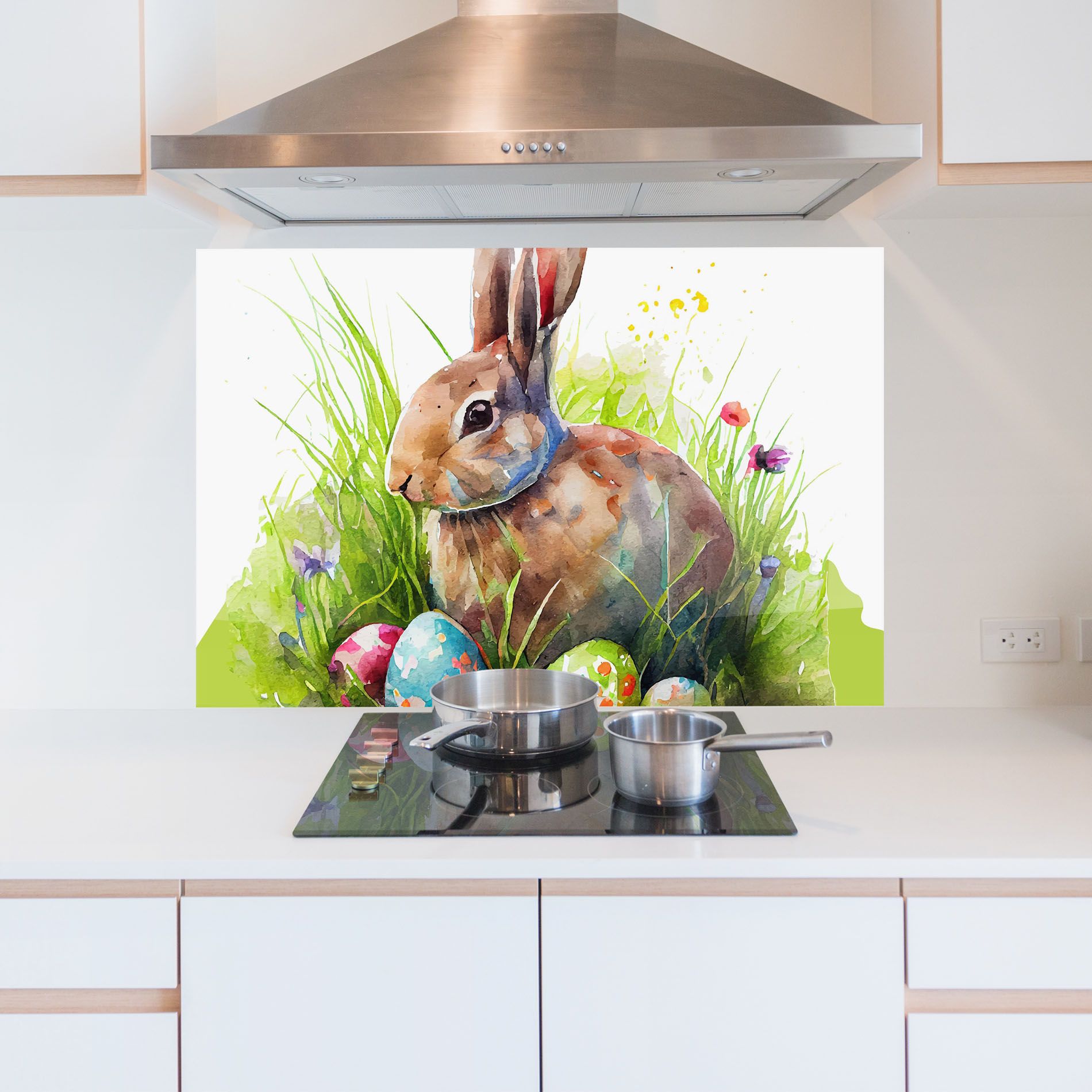Rabbit With Eggs mockup 5