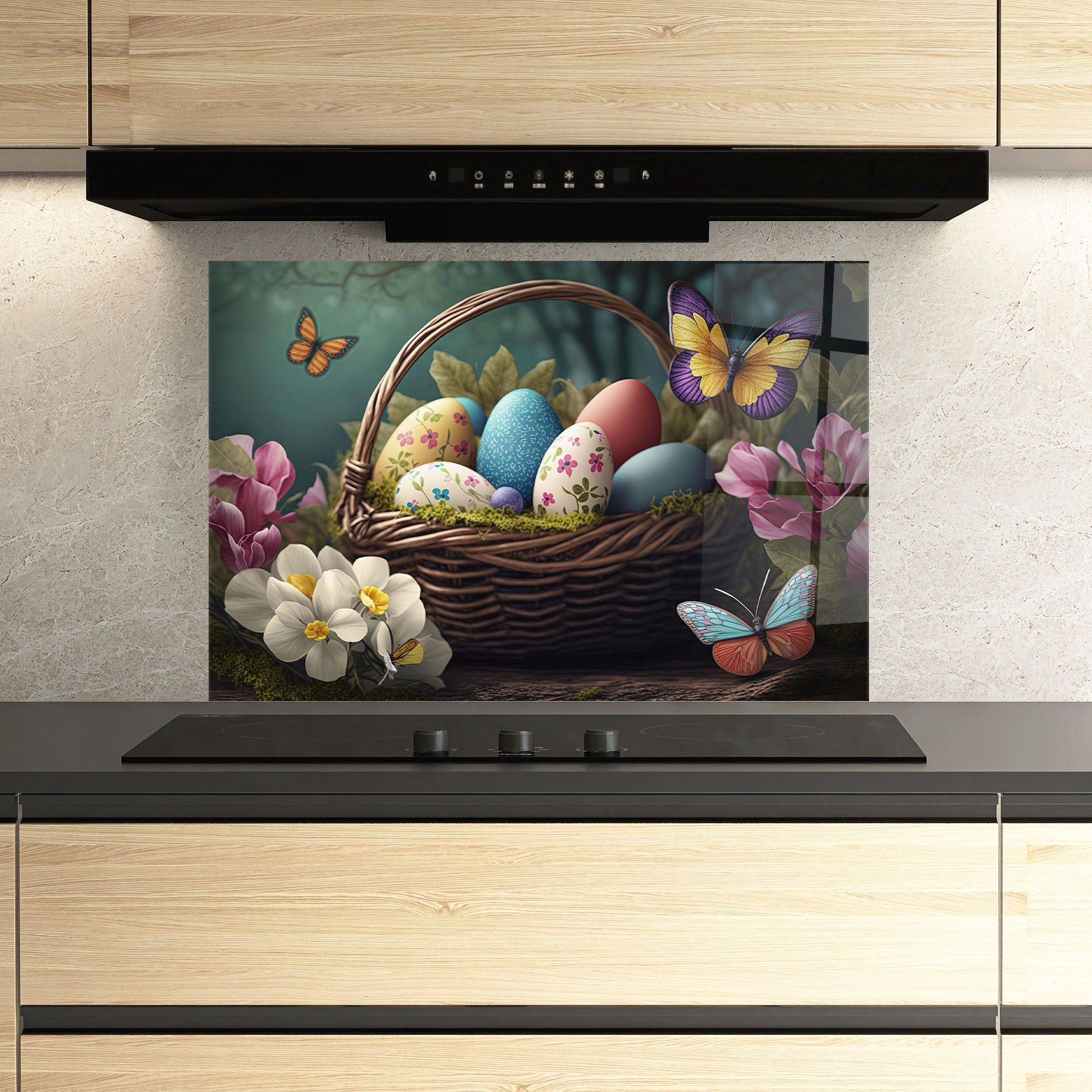 Easter Eggs Butterfly mockup 3