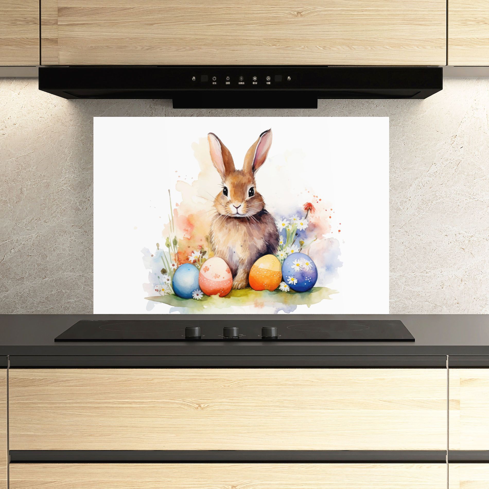 Rabbit Easter Art mockup 3