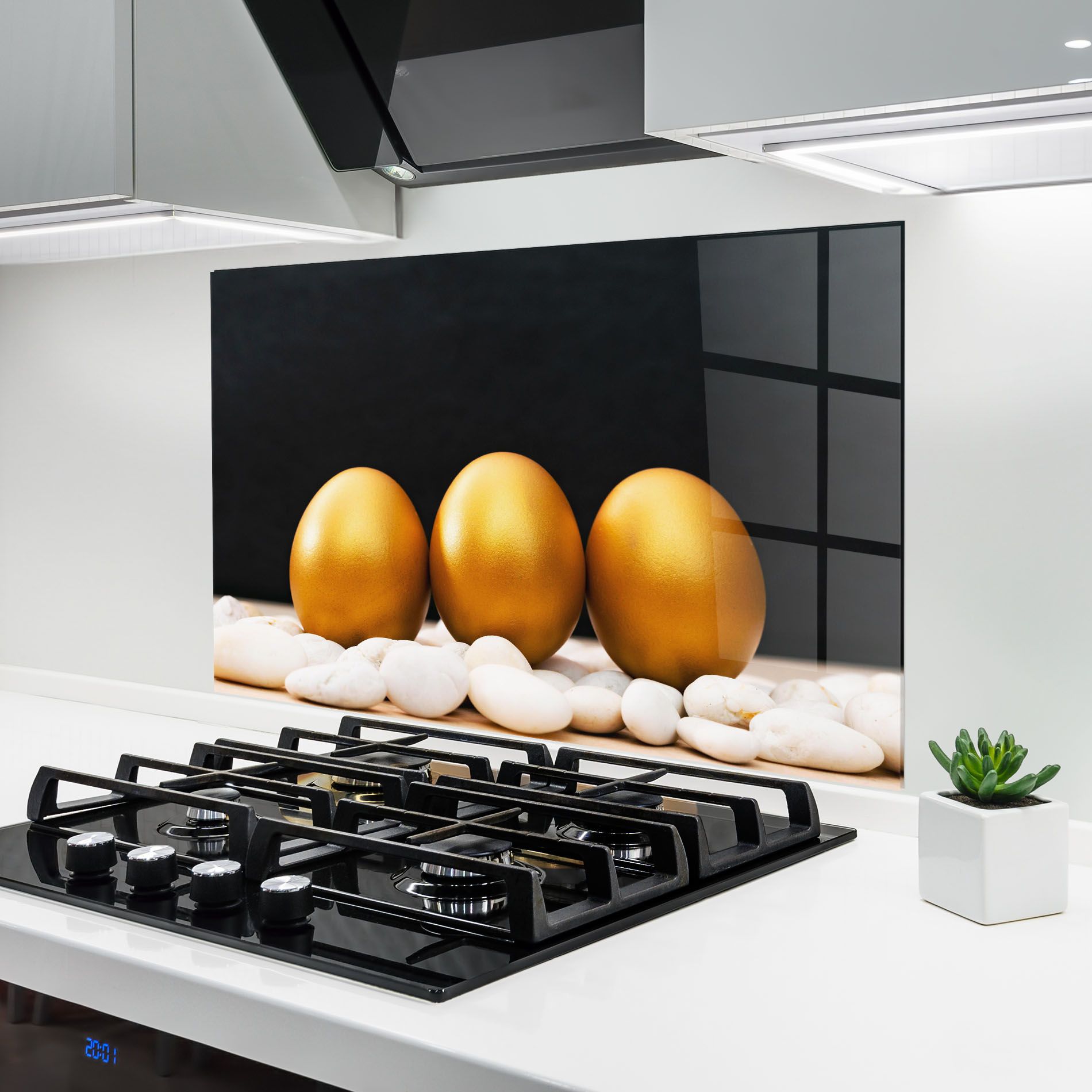 Golden Easter Egg mockup 6