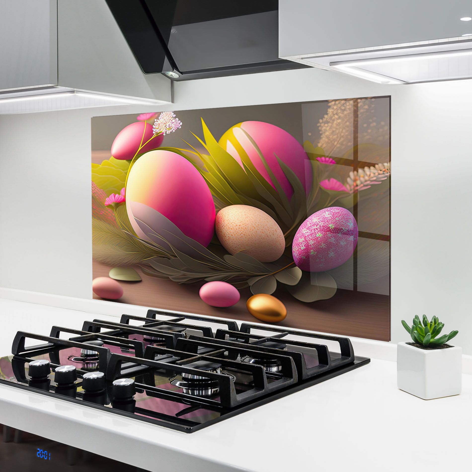 Pink Easter Eggs mockup 6